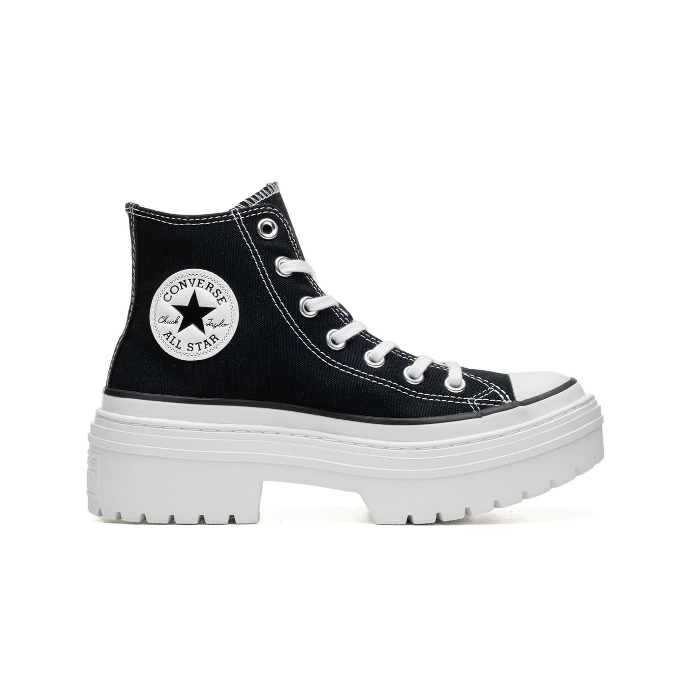 Converse CTAS Lugged Heel Hi Black/White/Egret