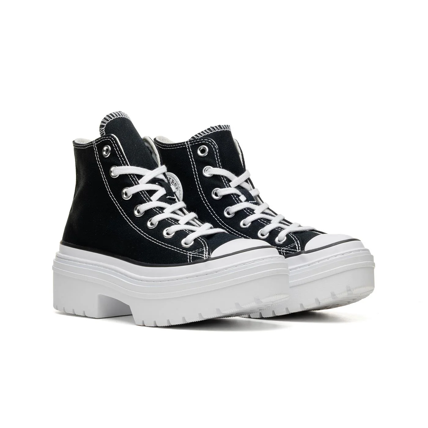 Converse CTAS Lugged Heel Hi Black/White/Egret - Image 3