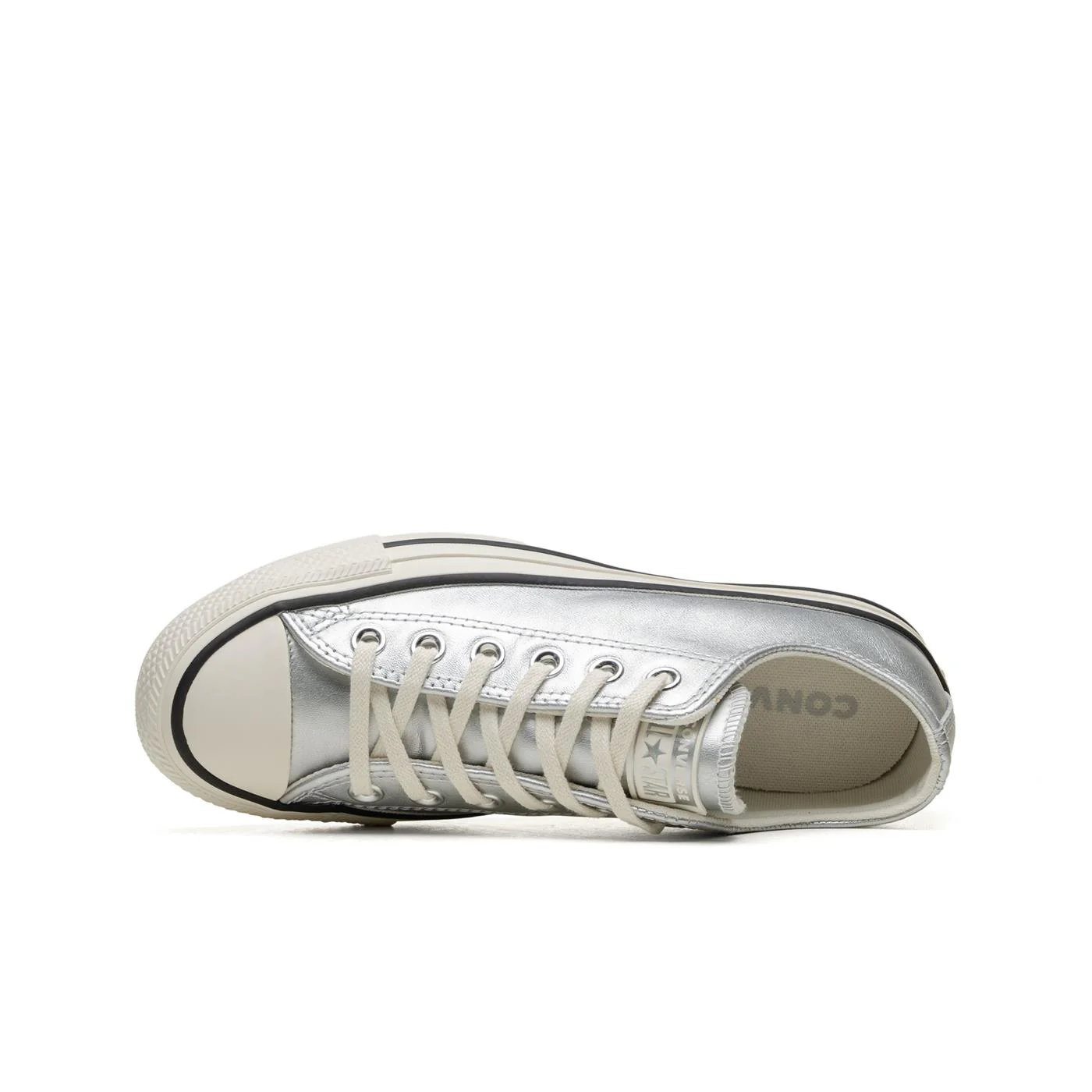 Converse CTAS Ox Silver/Egret/Black - Image 5