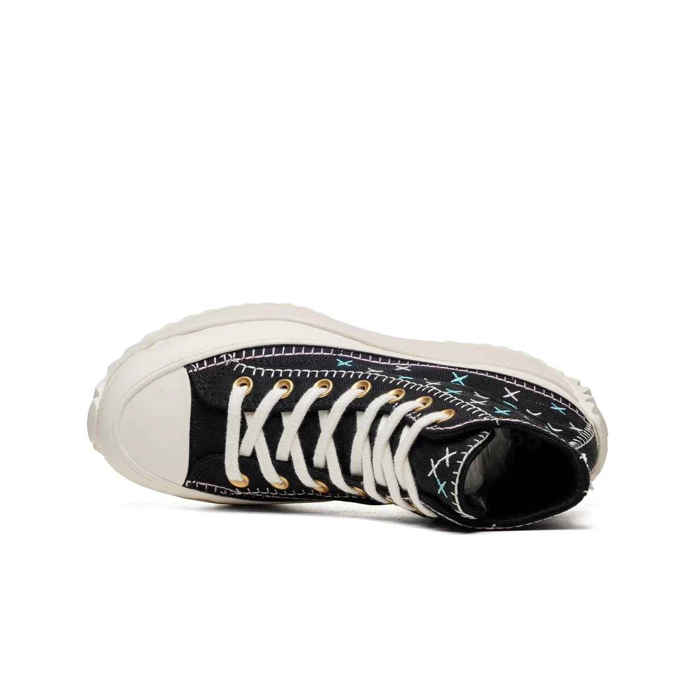 Converse Run Star Hike Platform Crafted Stitching Black/Egre - Image 5