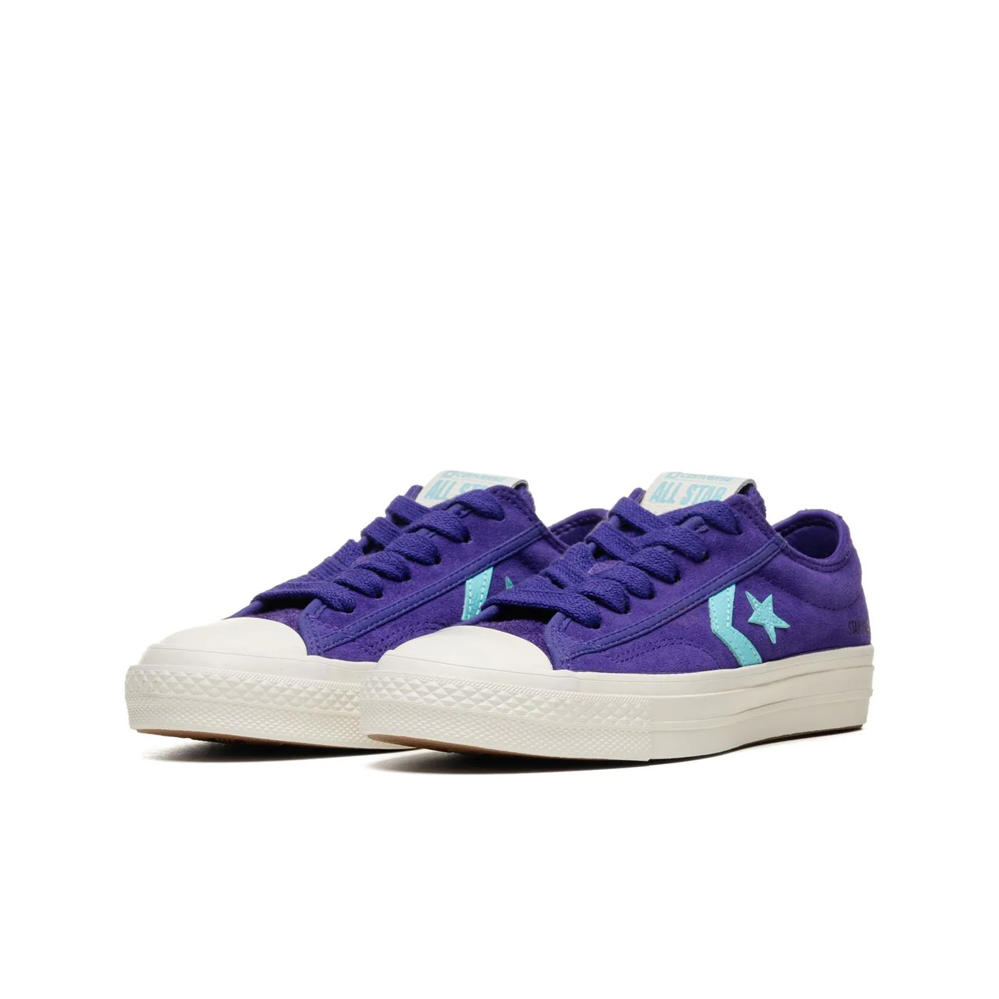 Converse Star Player 76 Ox Court Purple/Egret/Triple Cyan - Image 3