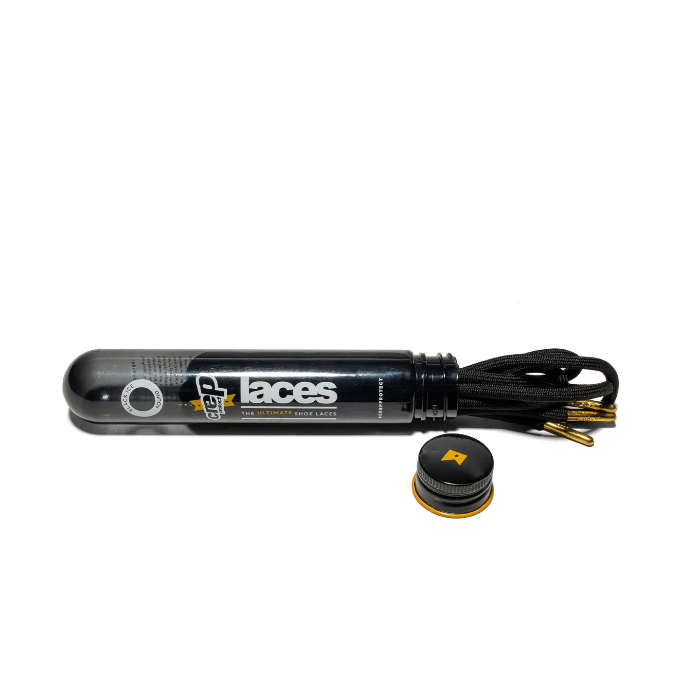 Crep Protect Laces Round Black