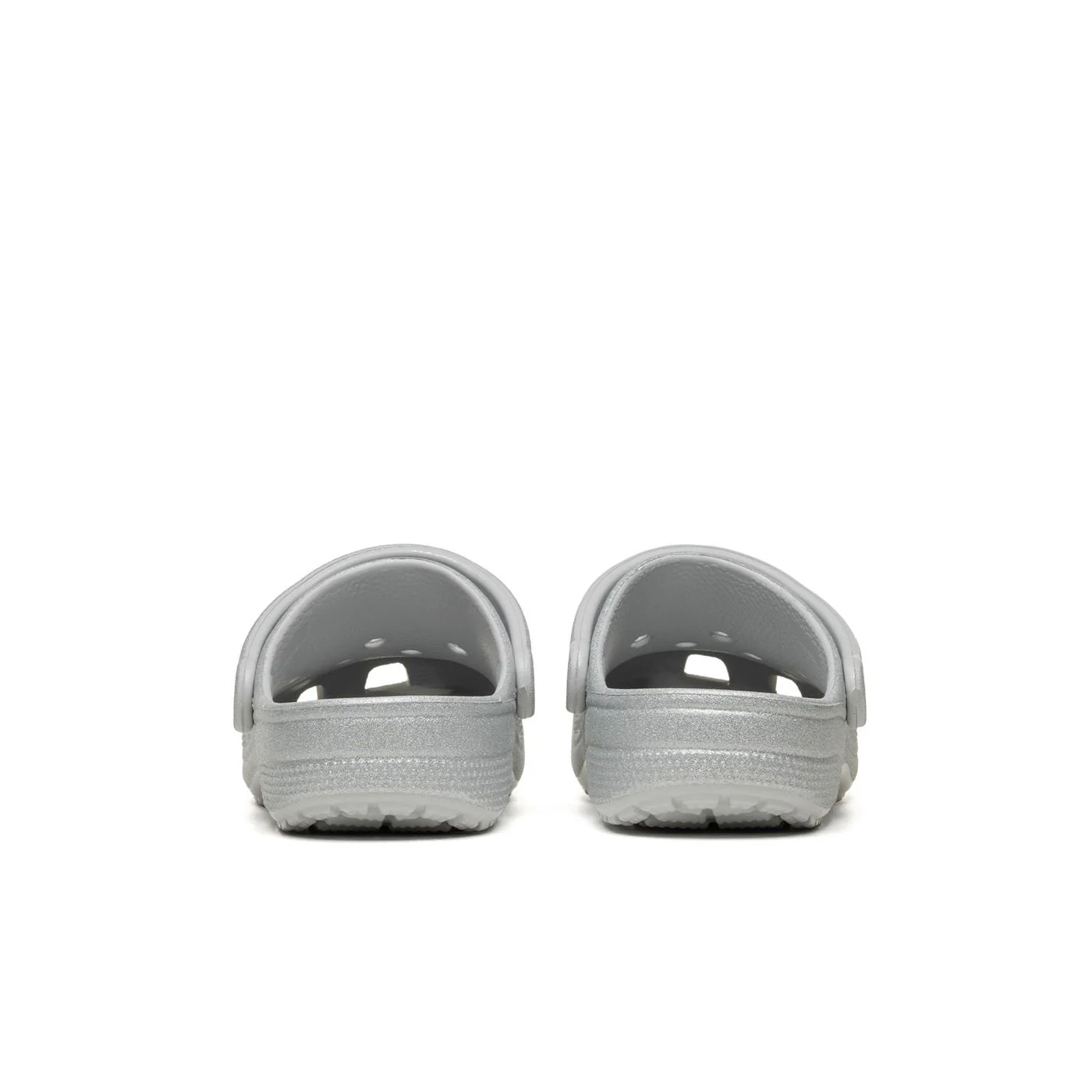Crocs Classic Glitter Clog Silver Glitter - Image 4