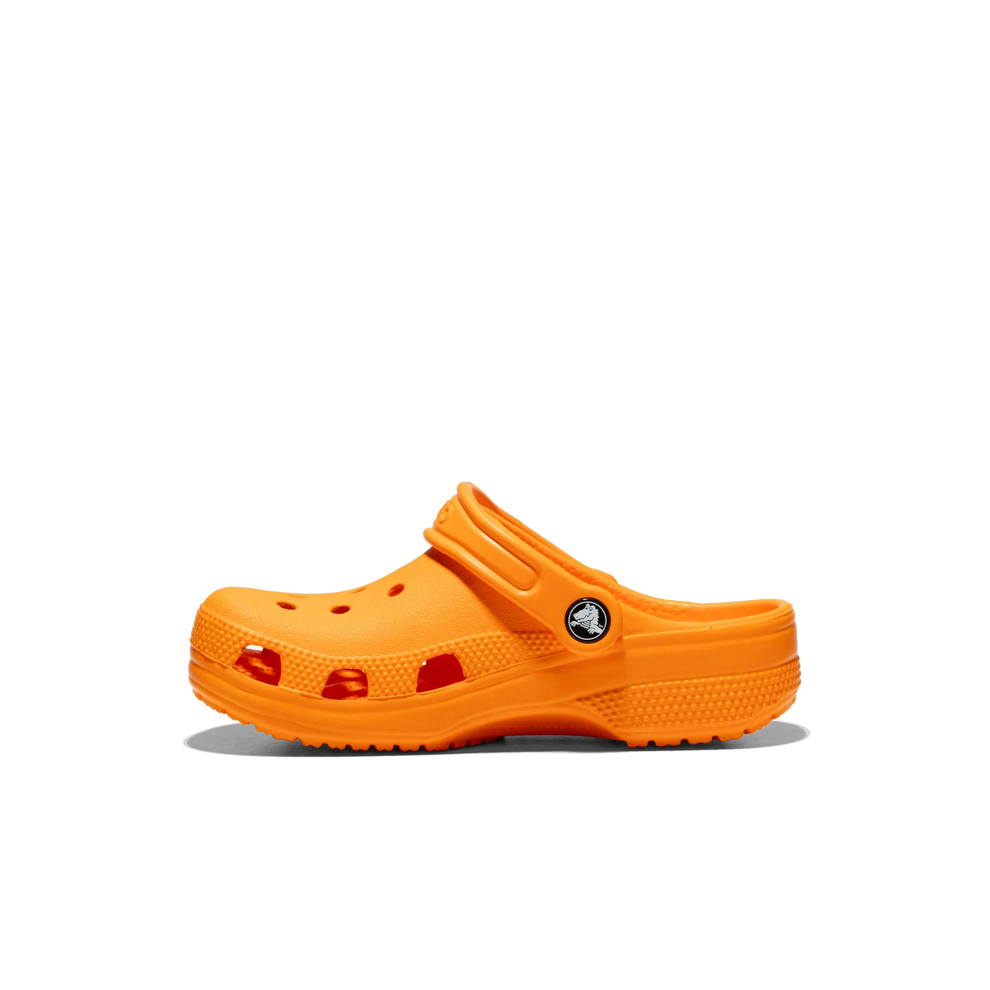Crocs Kids Classic Clog Orange Zing - Image 3