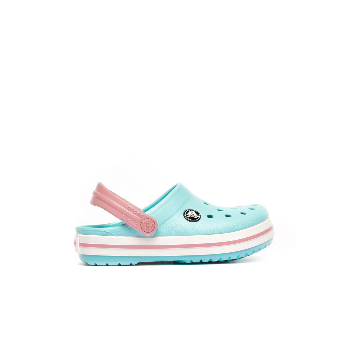 Crocs Kids Crocband Clog Ice Blue/White