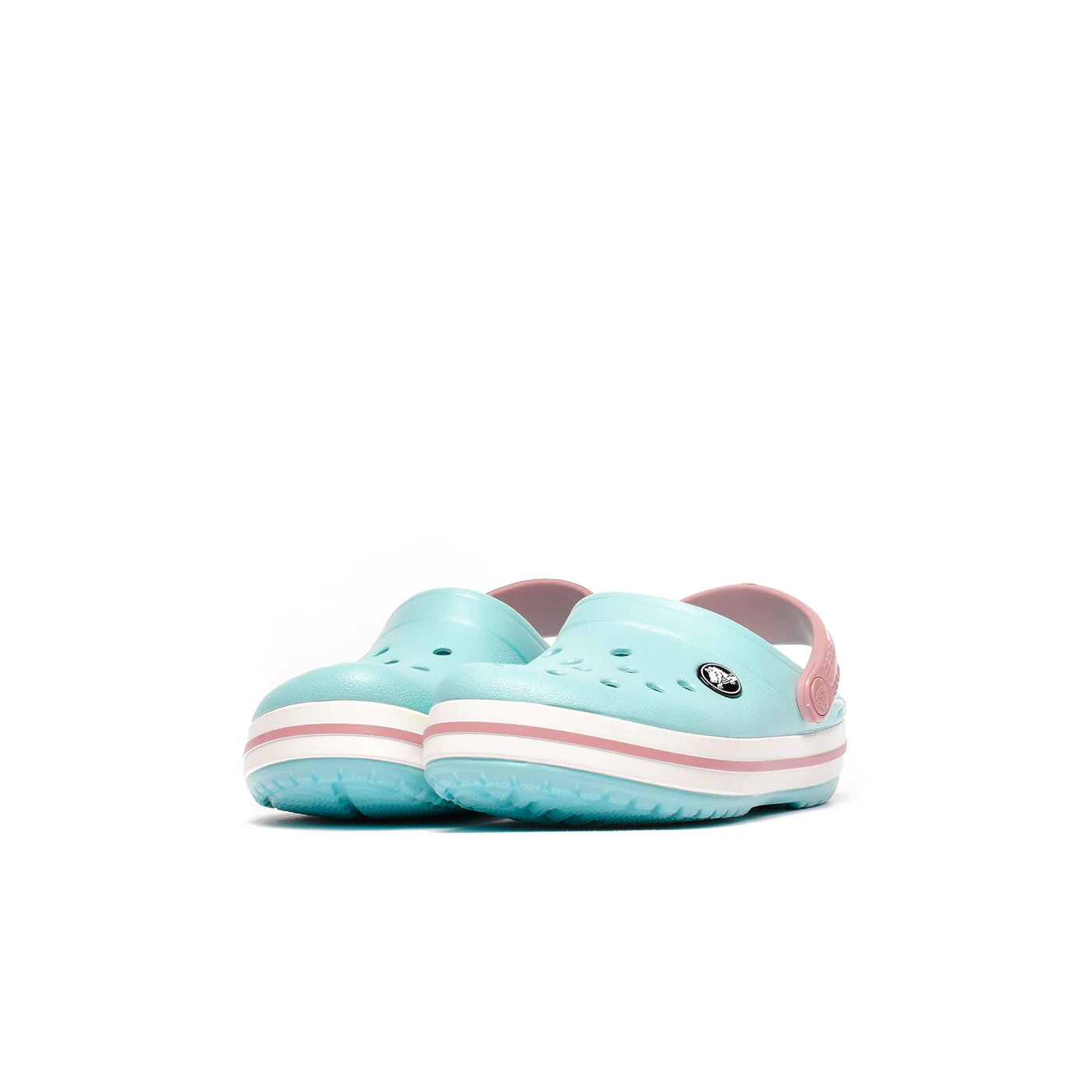 Crocs Kids Crocband Clog Ice Blue/White - Image 3