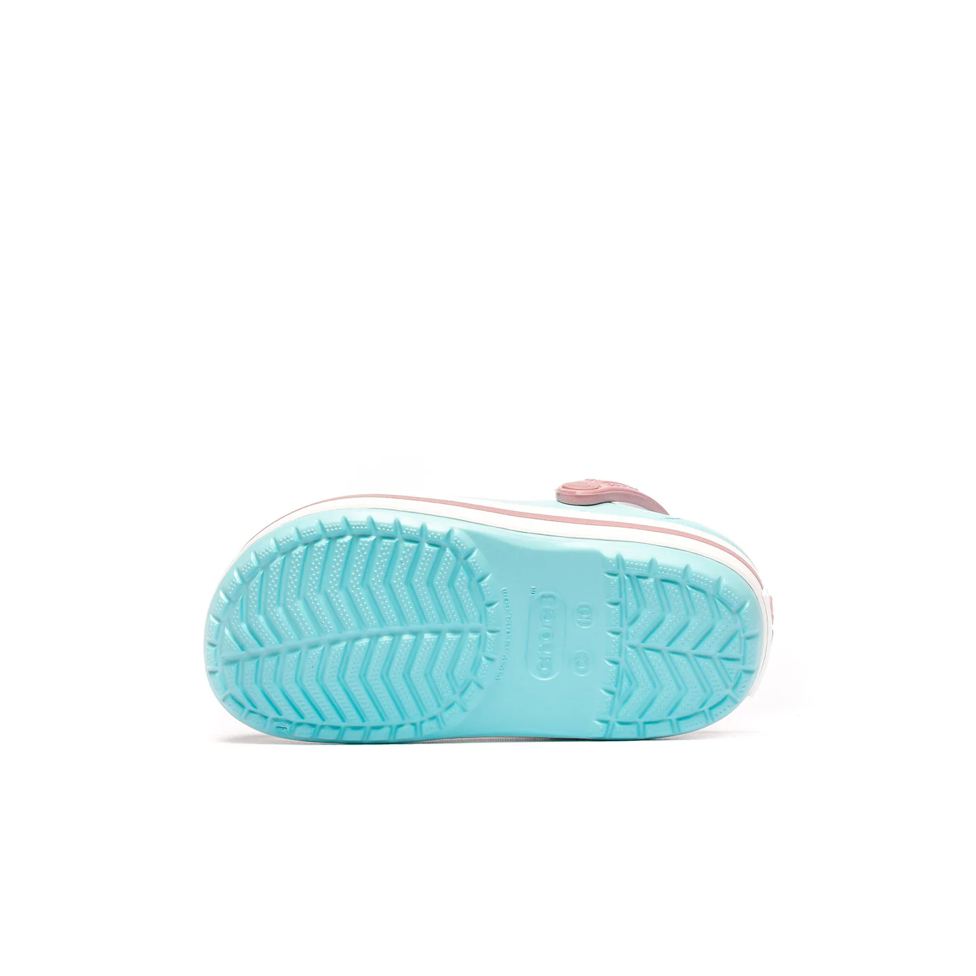 Crocs Kids Crocband Clog Ice Blue/White - Image 6