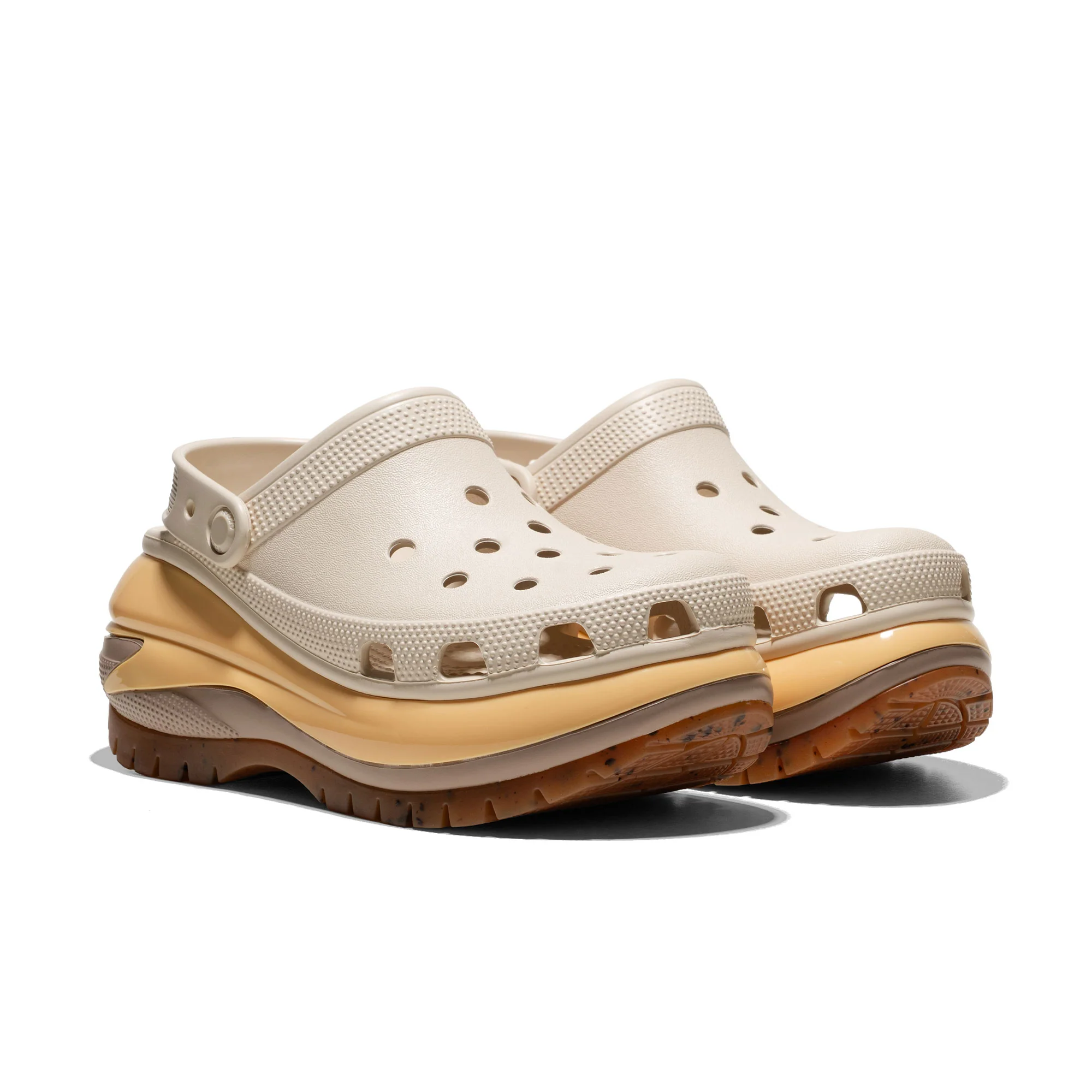 Crocs Mega Crush Clog Almond Tint/Multi - Image 2