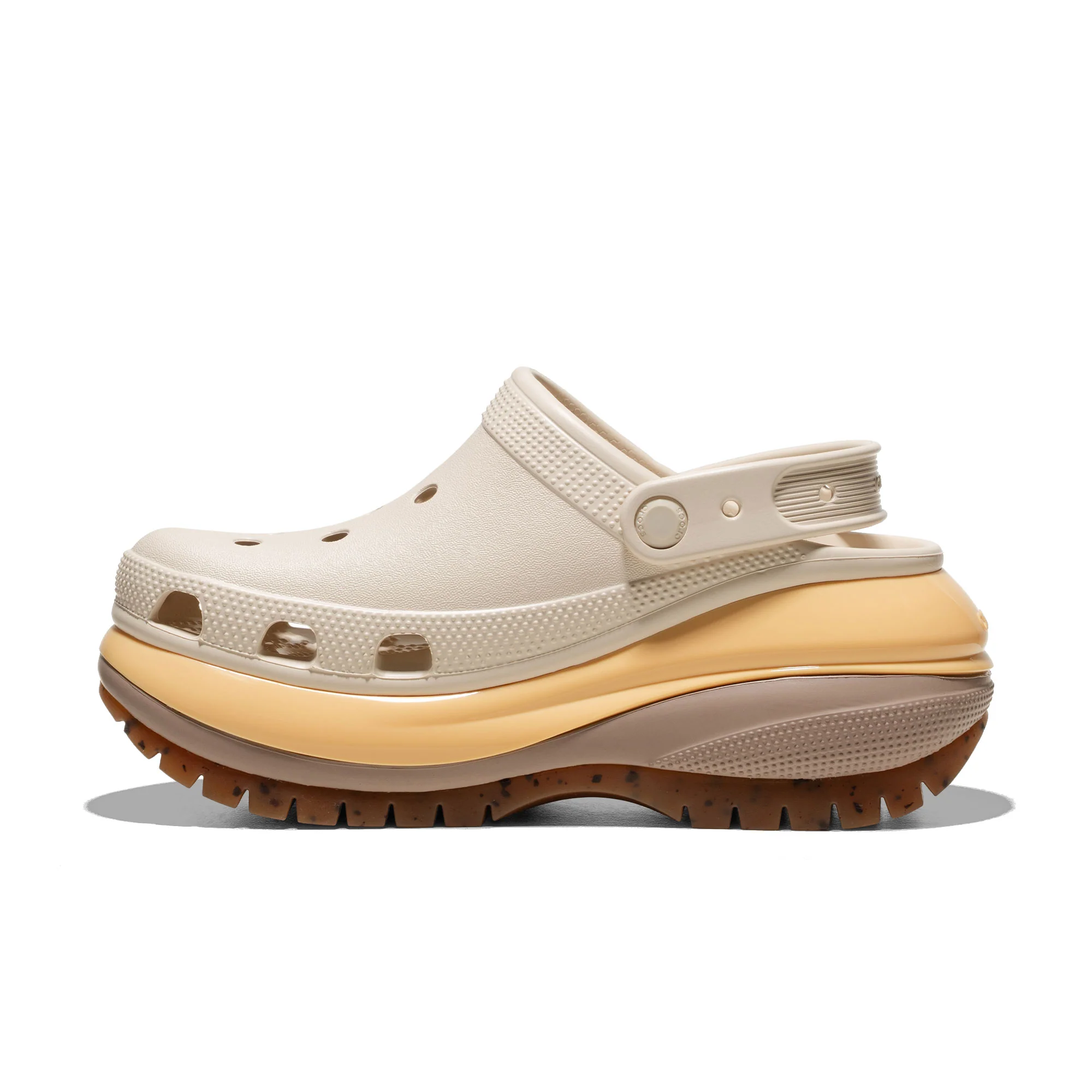Crocs Mega Crush Clog Almond Tint/Multi - Image 3