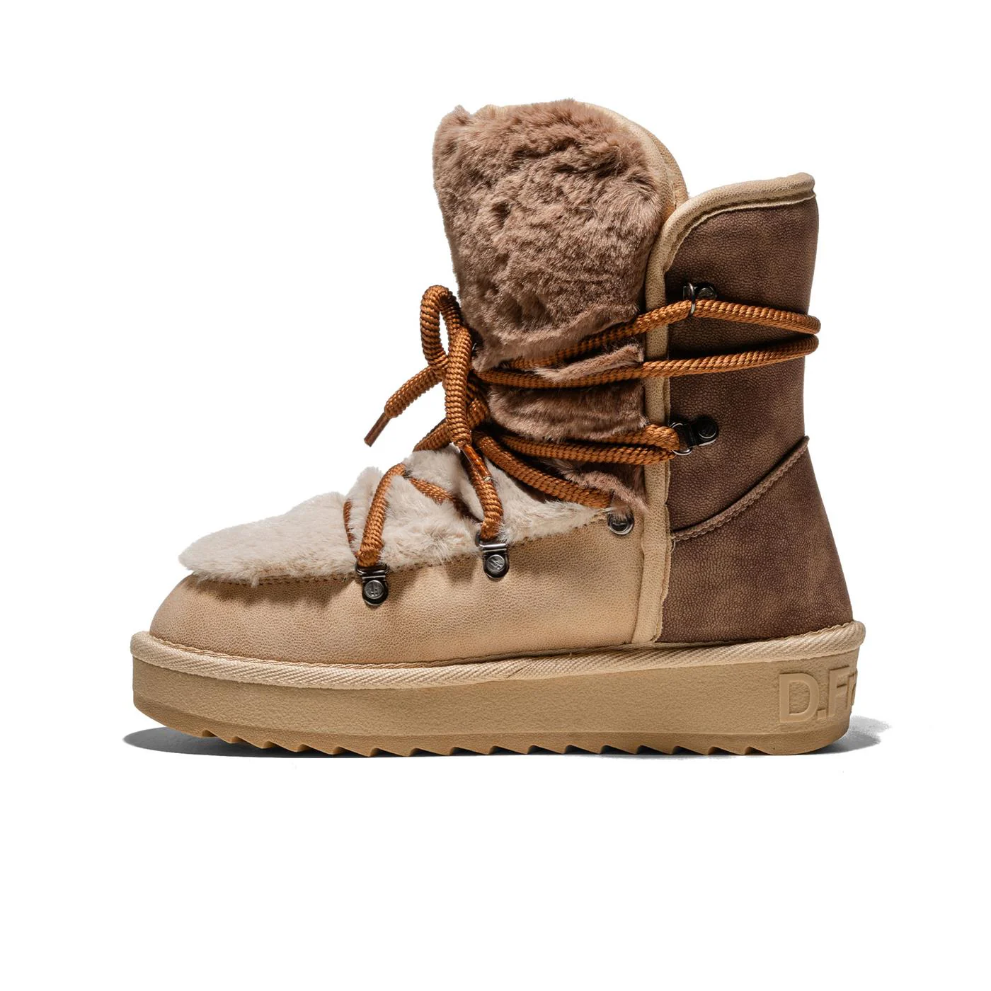 D. Franklin Nordic Trk Fur Taupe - Image 2