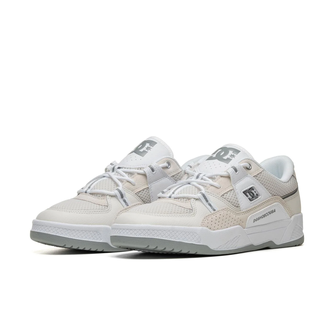 DC Shoes Construct Off White - Image 3