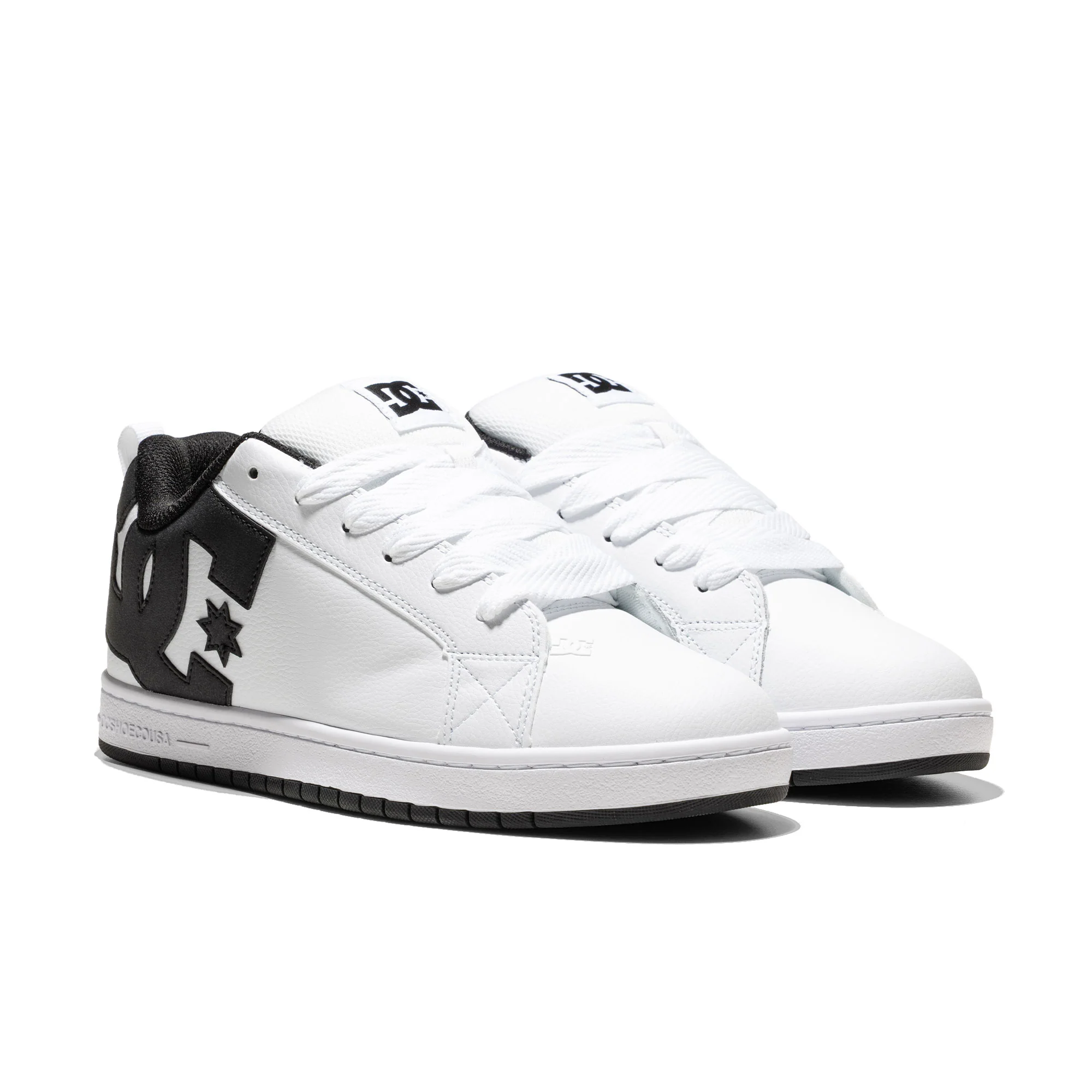 DC Shoes Court Graffik White/Black/Black - Image 2