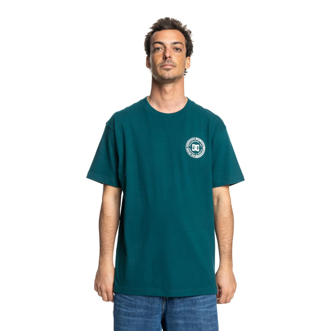 DC Shoes DC Corpo SS Tee Deep Teal - Image 2
