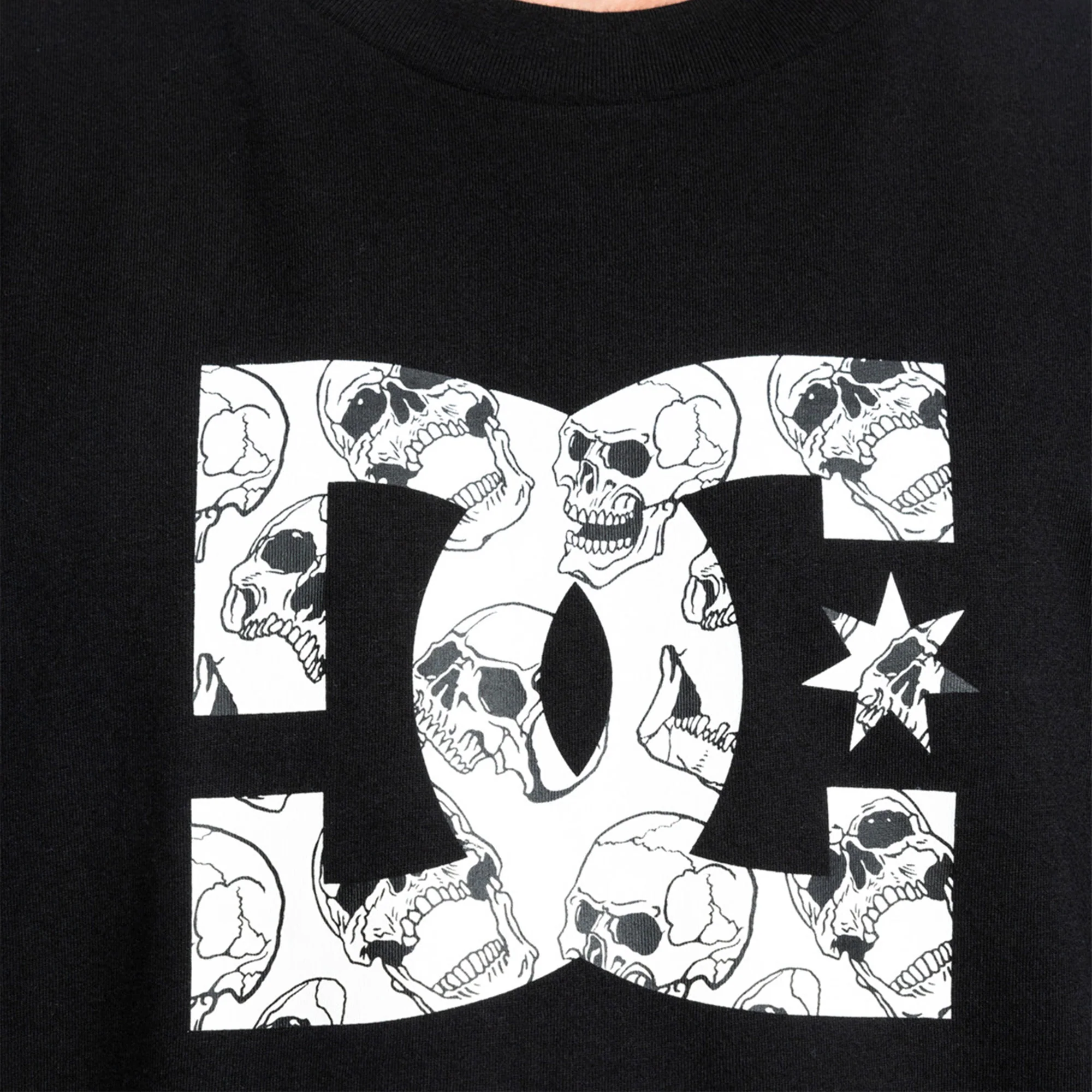 DC Shoes DC Star Skully SS Tee Black - Image 3