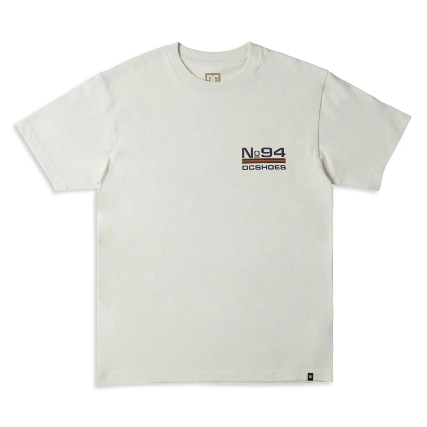 DC Shoes Nº 94 Worker Compass SS Tee Lily White - Image 2