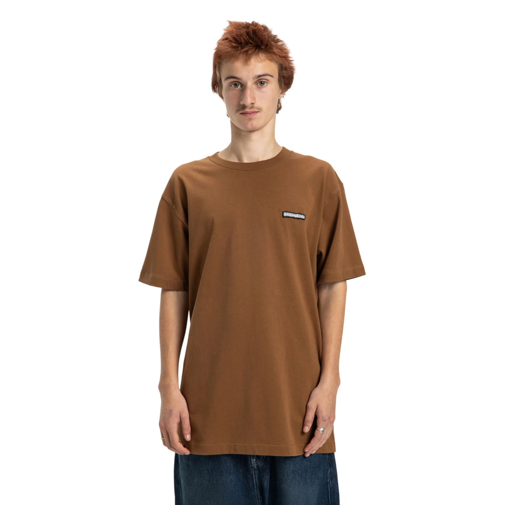 DC Shoes Patch It Tee Toffee