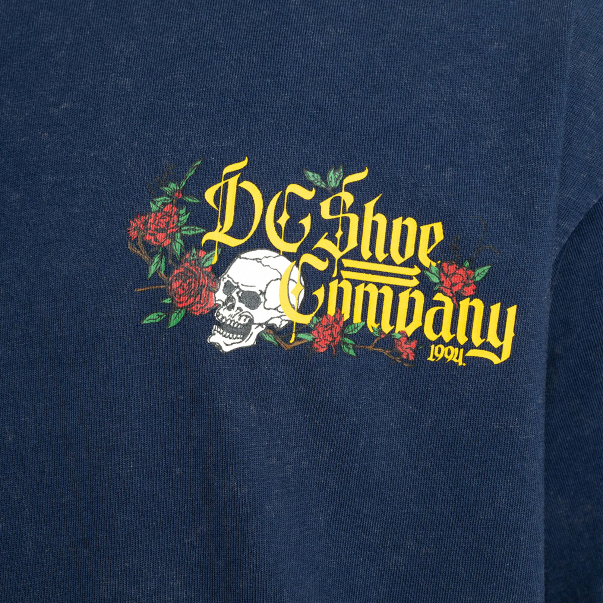 DC Shoes Standoff SS Tee Dress Blues Rain Wash - Image 3