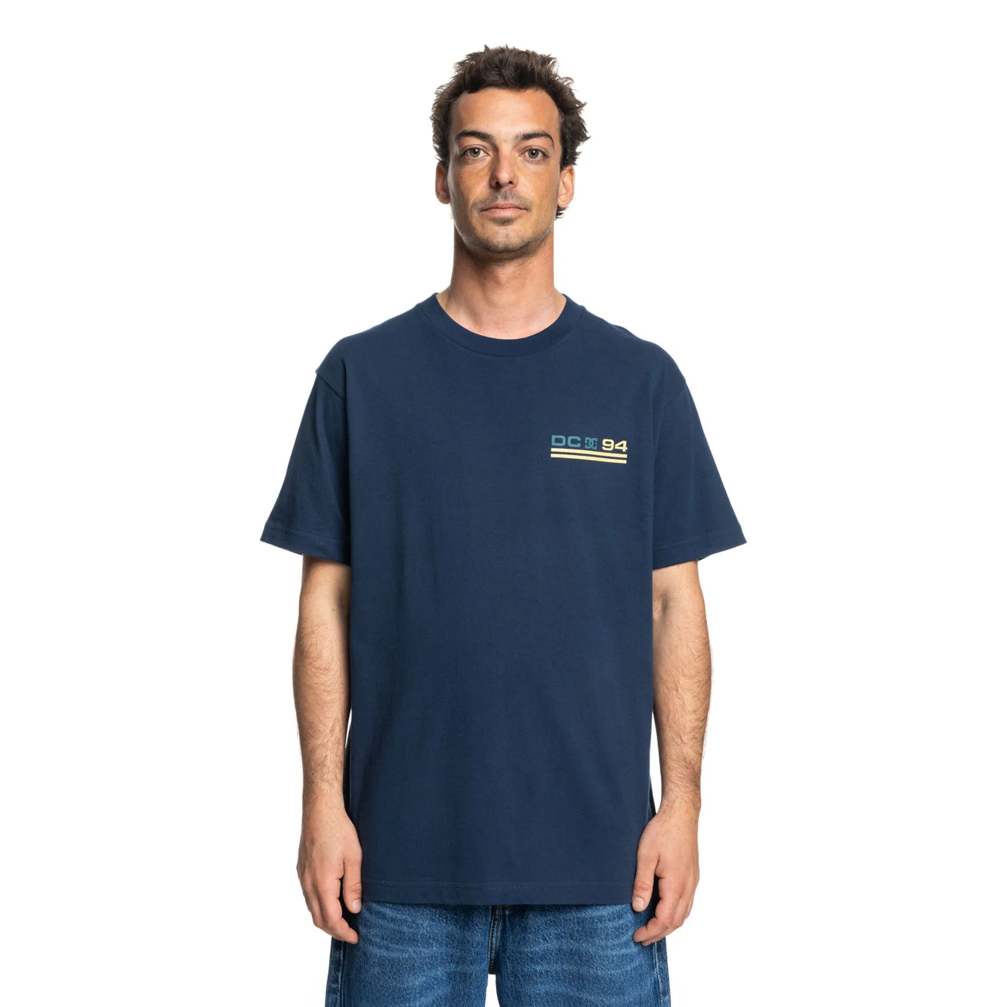 DC Shoes True North SS Tee Dress Blues - Image 2