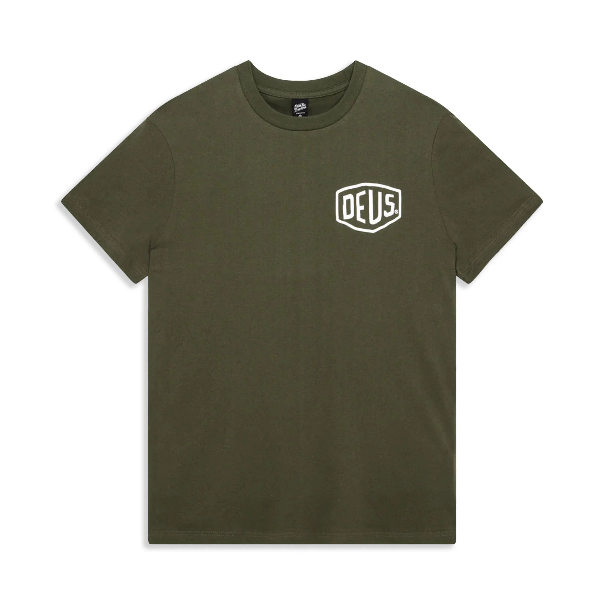 Deus Ex Machina Biarritz Address Tee Cypress Green - Image 2