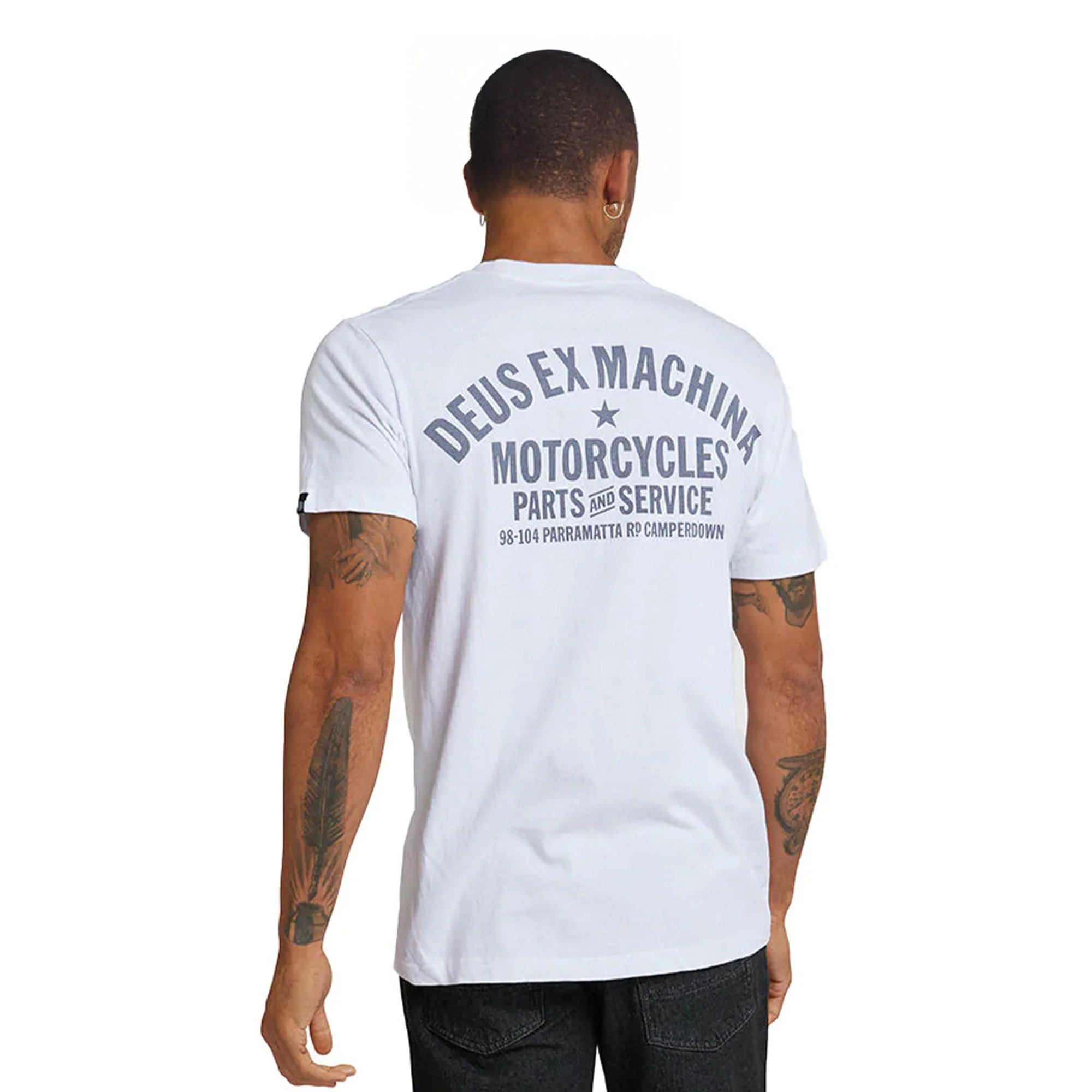 Deus Ex Machina Camperdown Address Tee White - Image 2