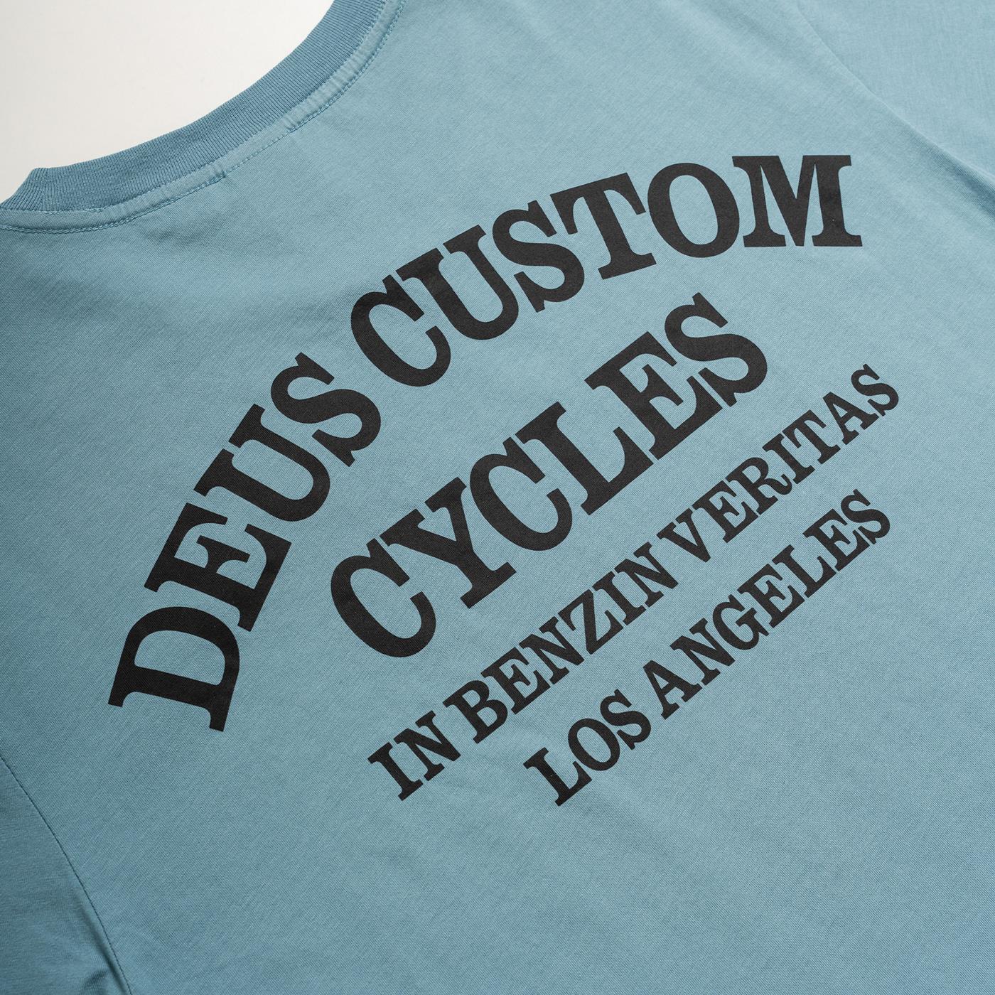 Deus Ex Machina Clutch Tee Smoke Blue - Image 3