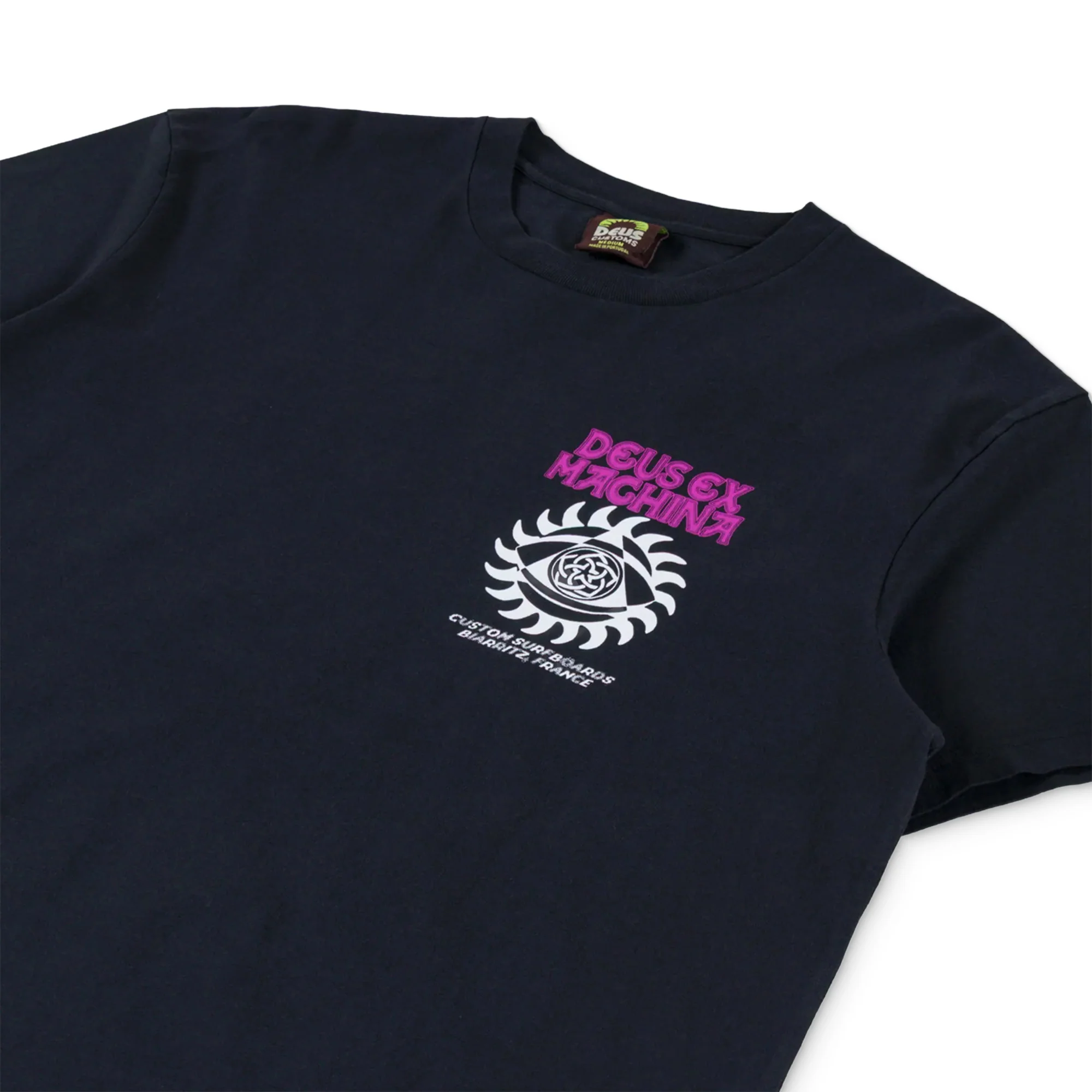 Deus Ex Machina Crank Tee Anthracite - Image 3