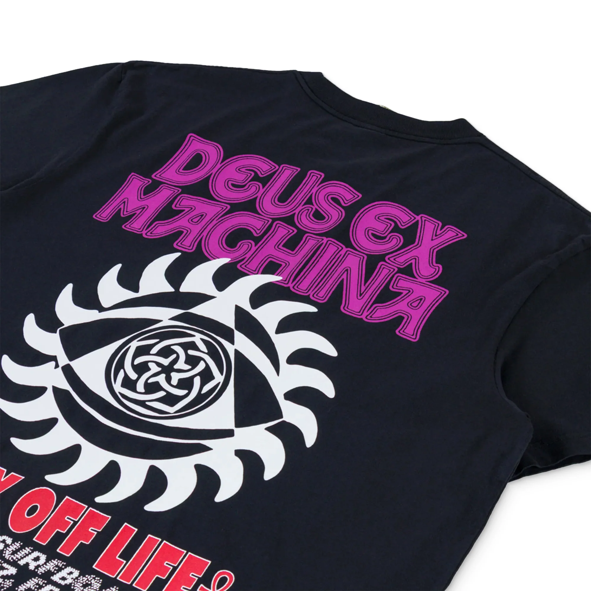 Deus Ex Machina Crank Tee Anthracite - Image 4