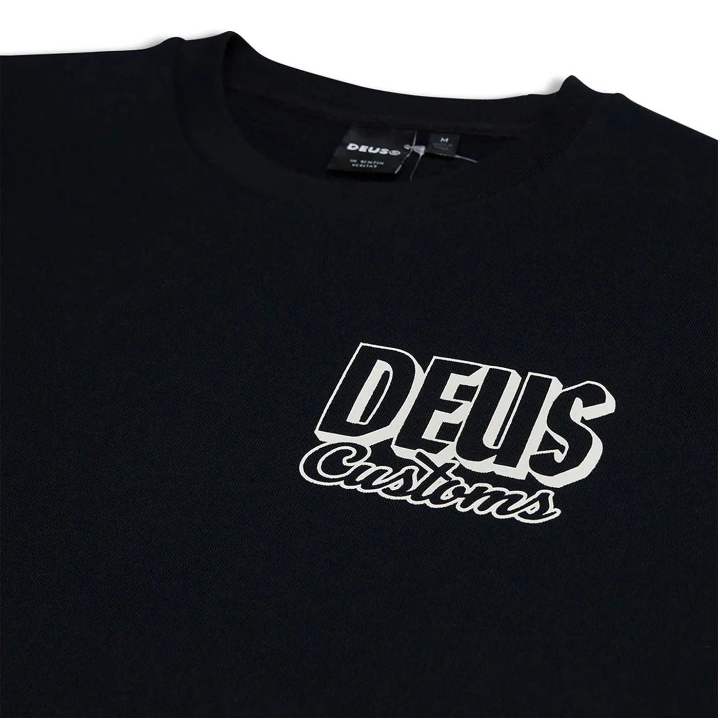 Deus Ex Machina Ever Seen Crew Sweat Black - Image 4
