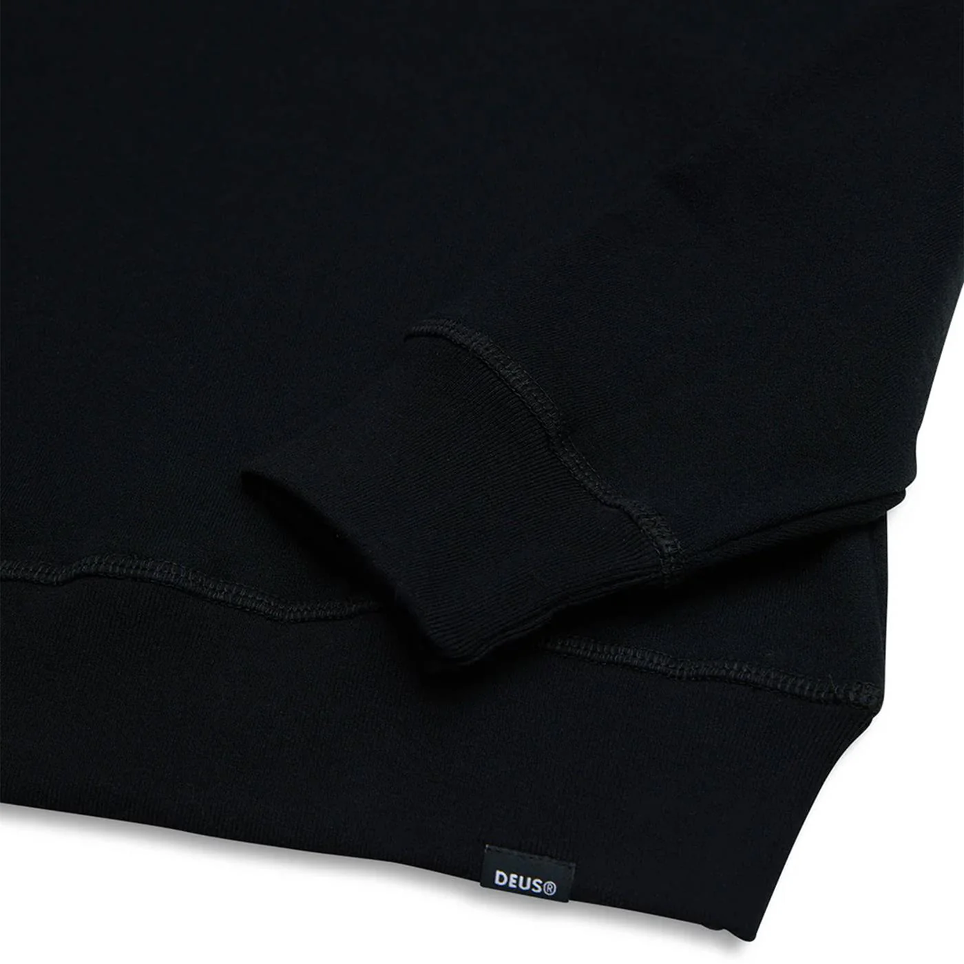 Deus Ex Machina Ever Seen Crew Sweat Black - Image 5