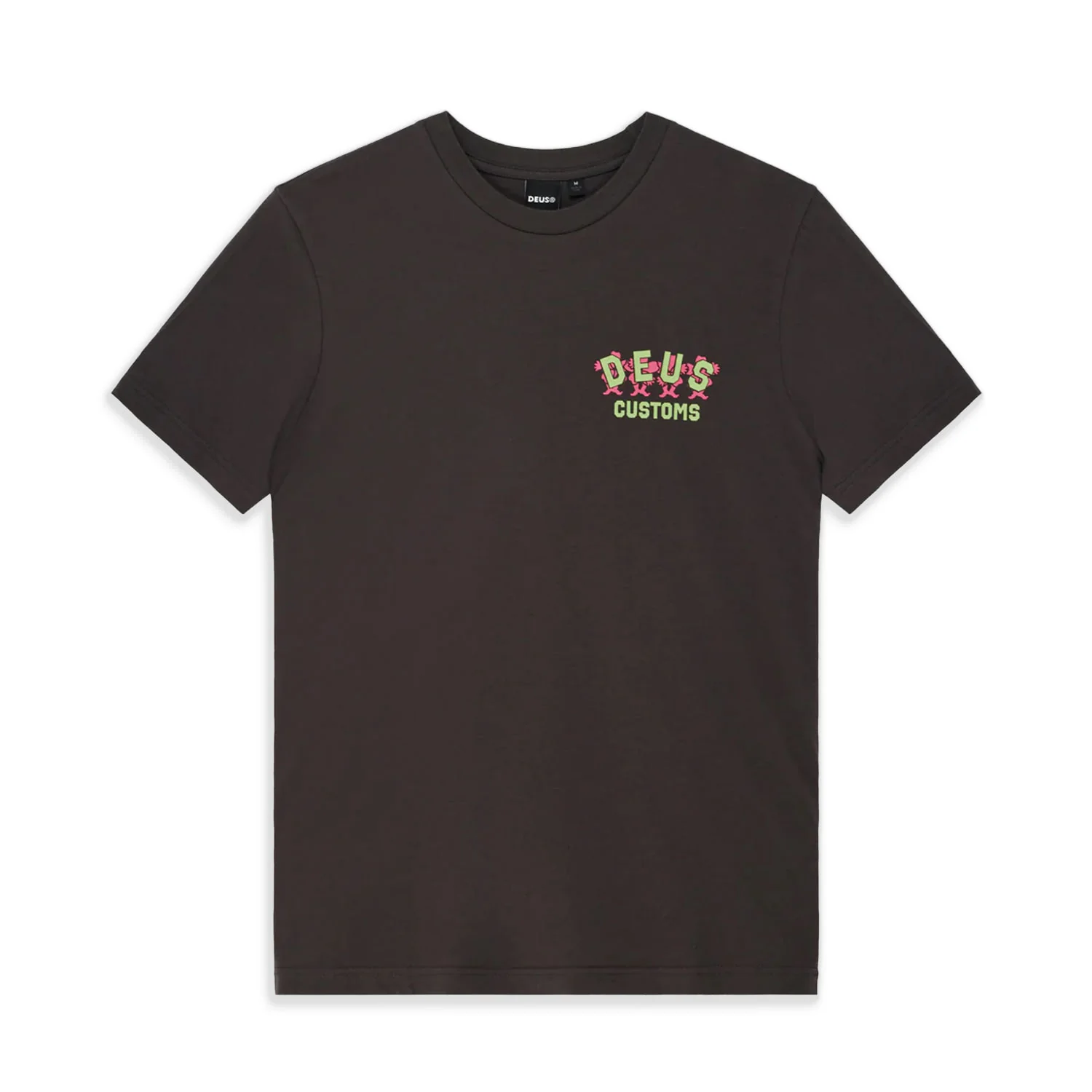 Deus Ex Machina Fancy Pansy Tee Anthracite - Image 2