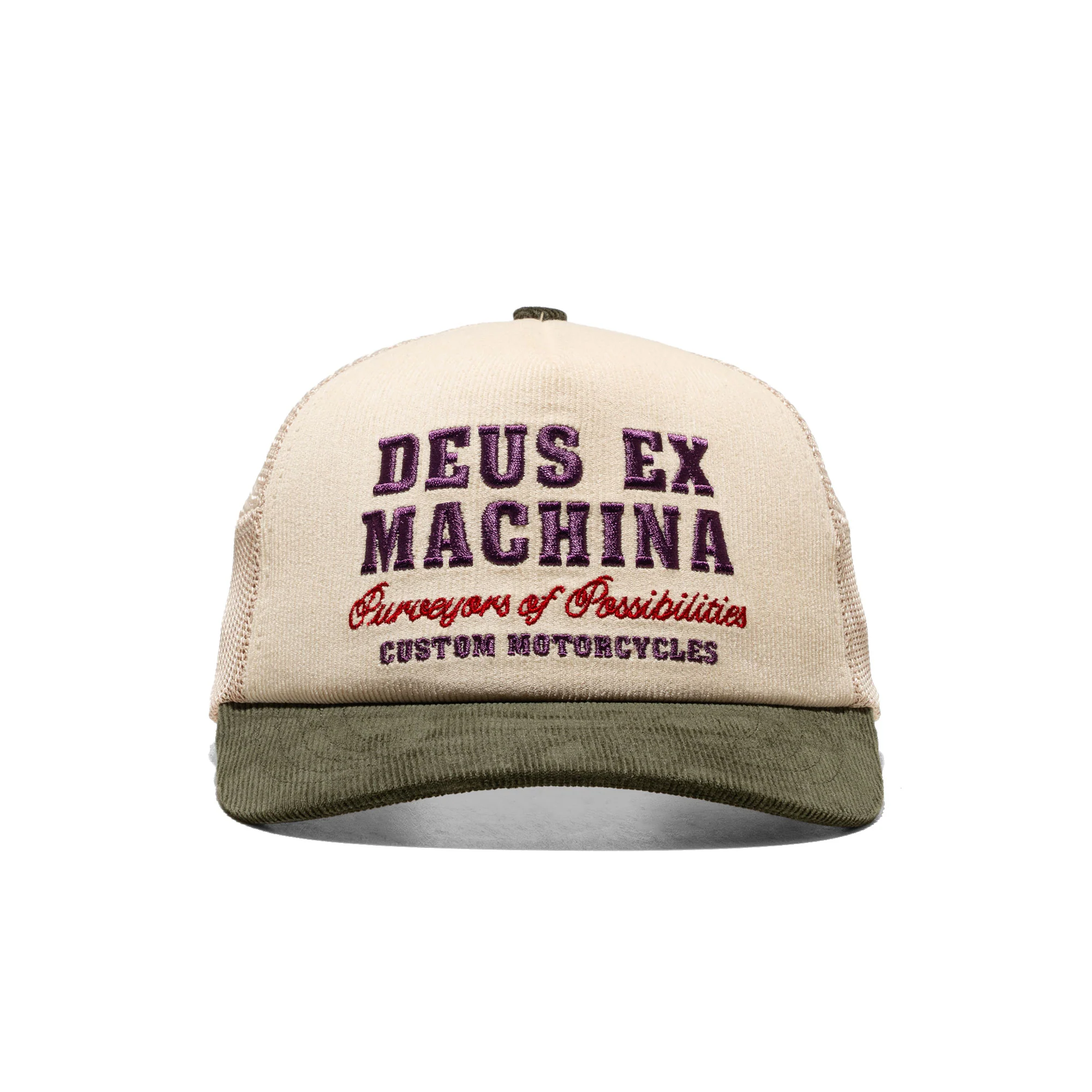 Deus Ex Machina Gumshoe Cord Trucker Cream