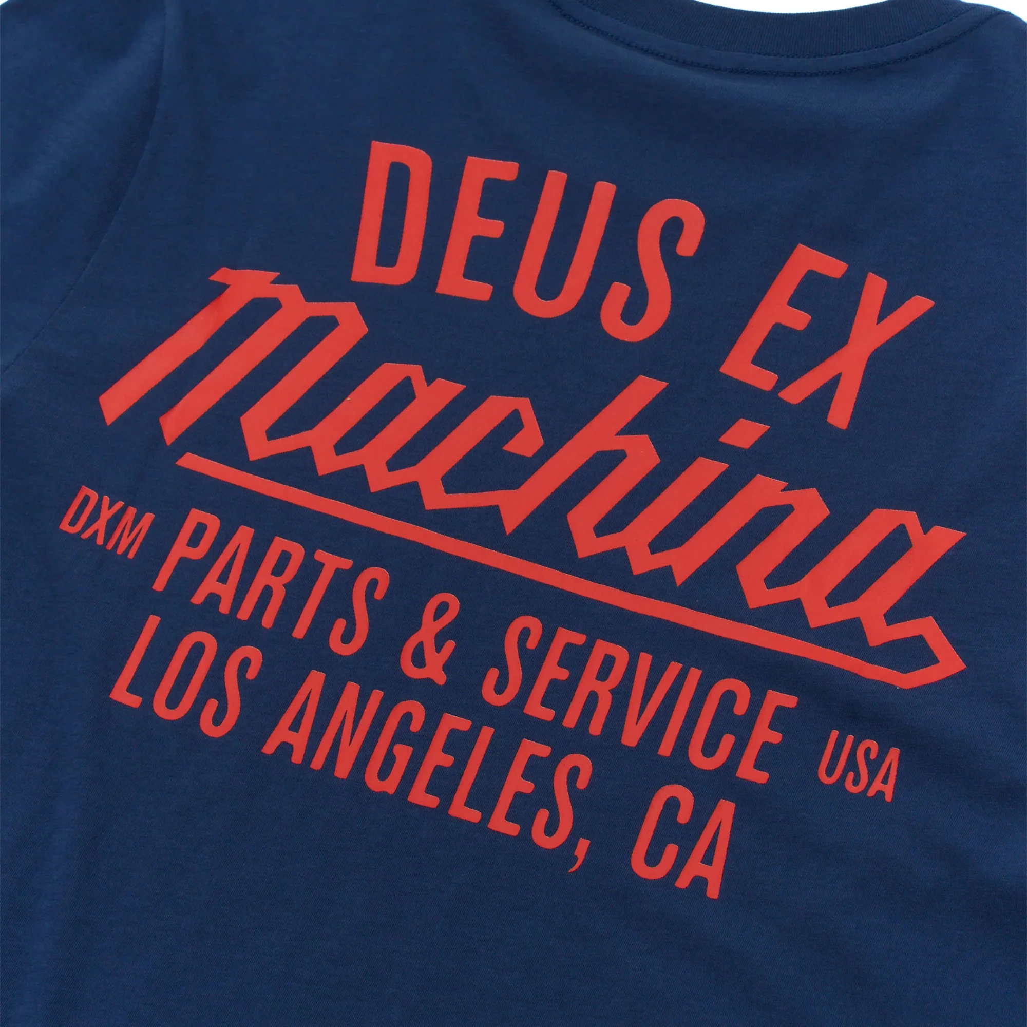 Deus Ex Machina Overbite Tee Mechanic Blue - Image 4