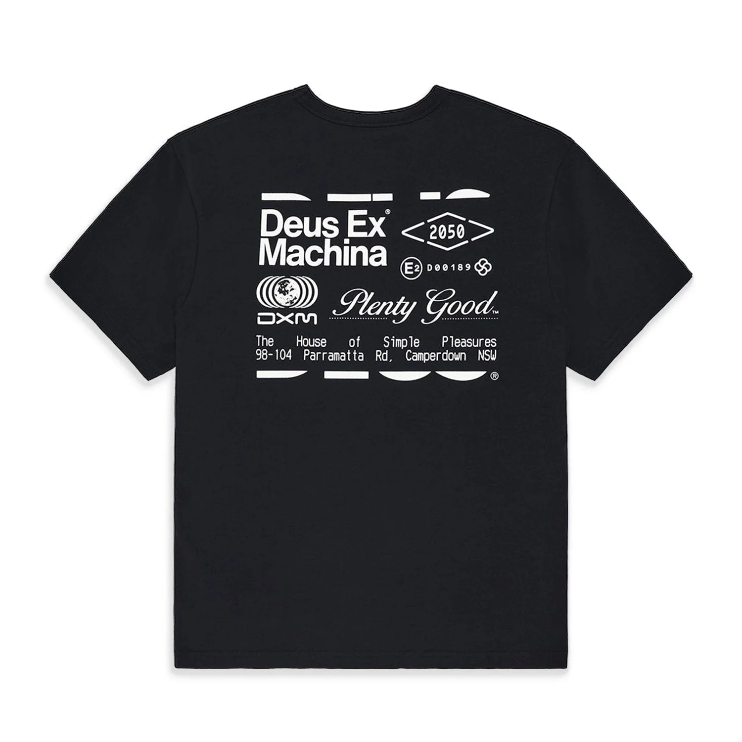 Deus Ex Machina Plenty Good Tee Black