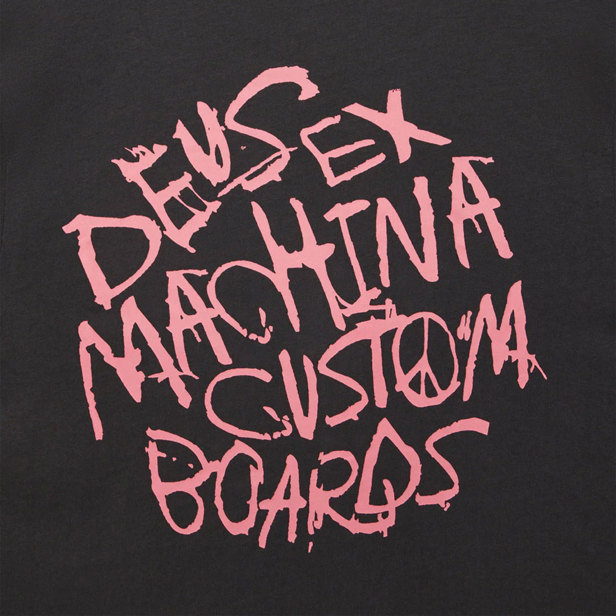 Deus Ex Machina Scrambler Tee Anthracite - Image 3