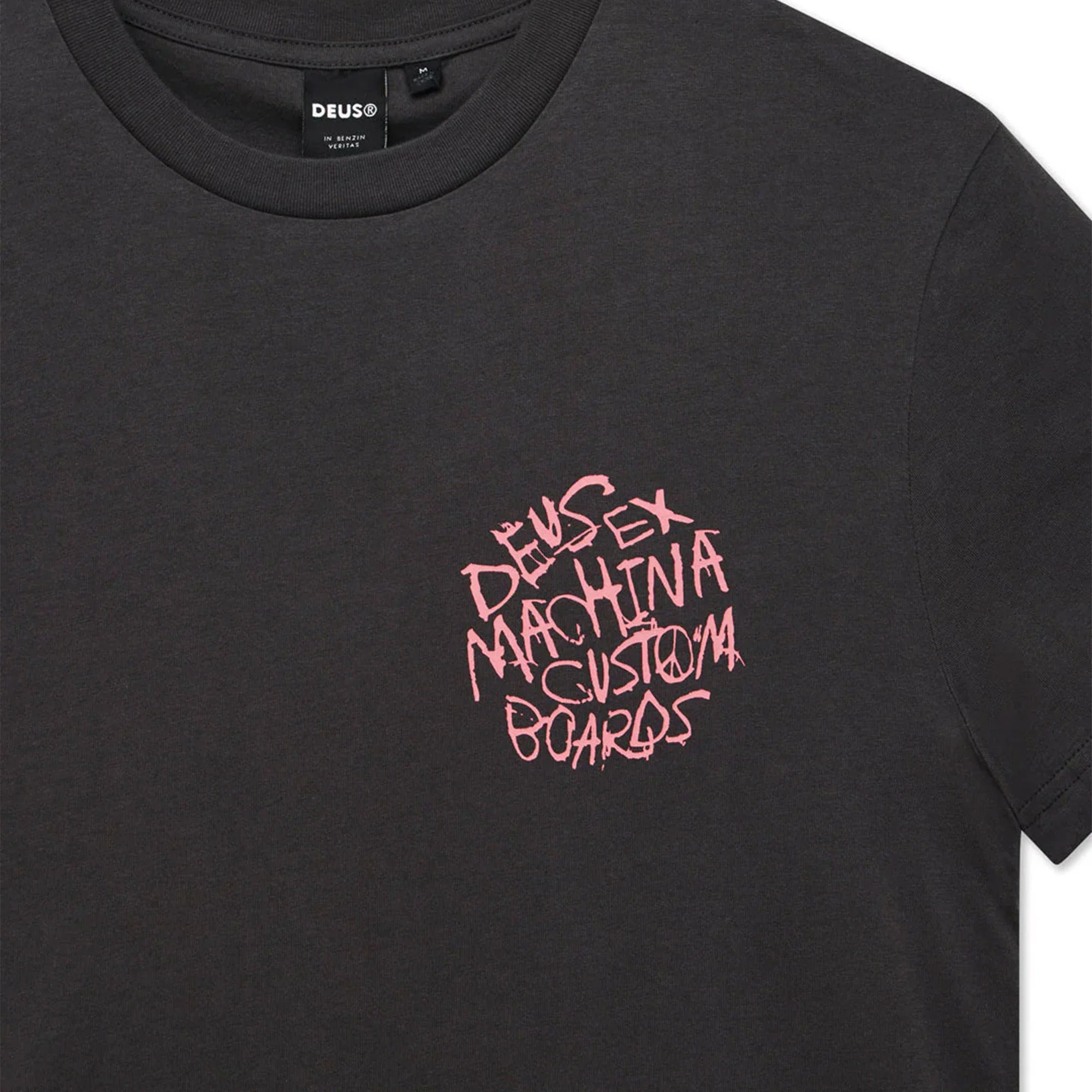 Deus Ex Machina Scrambler Tee Anthracite - Image 4