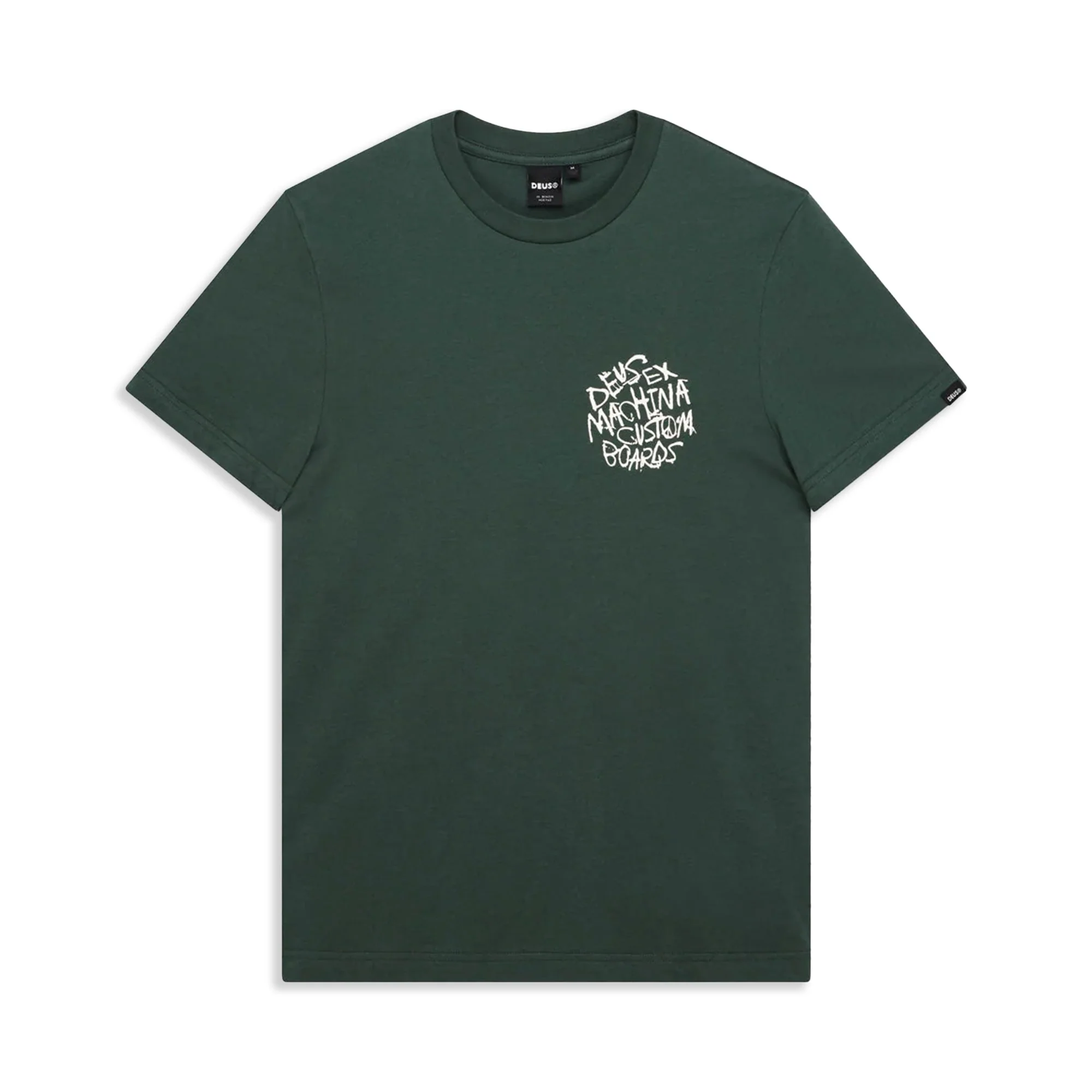 Deus Ex Machina Scrambler Tee Hunter Green - Image 2