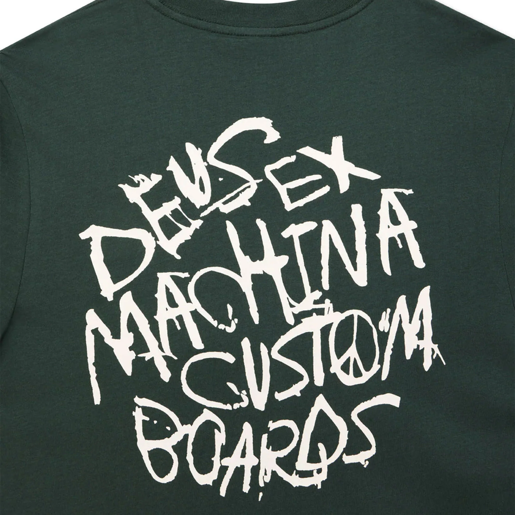 Deus Ex Machina Scrambler Tee Hunter Green - Image 3