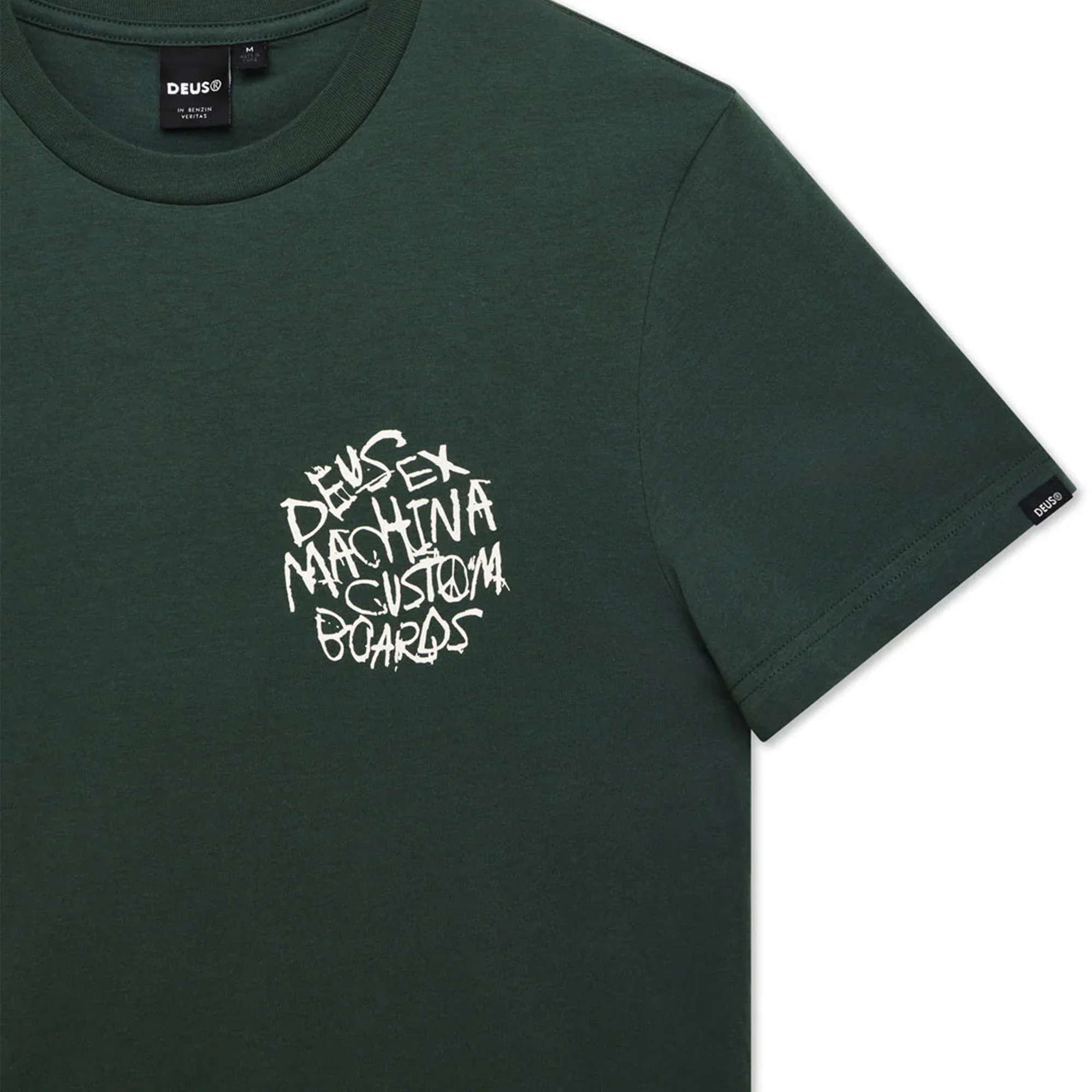 Deus Ex Machina Scrambler Tee Hunter Green - Image 4