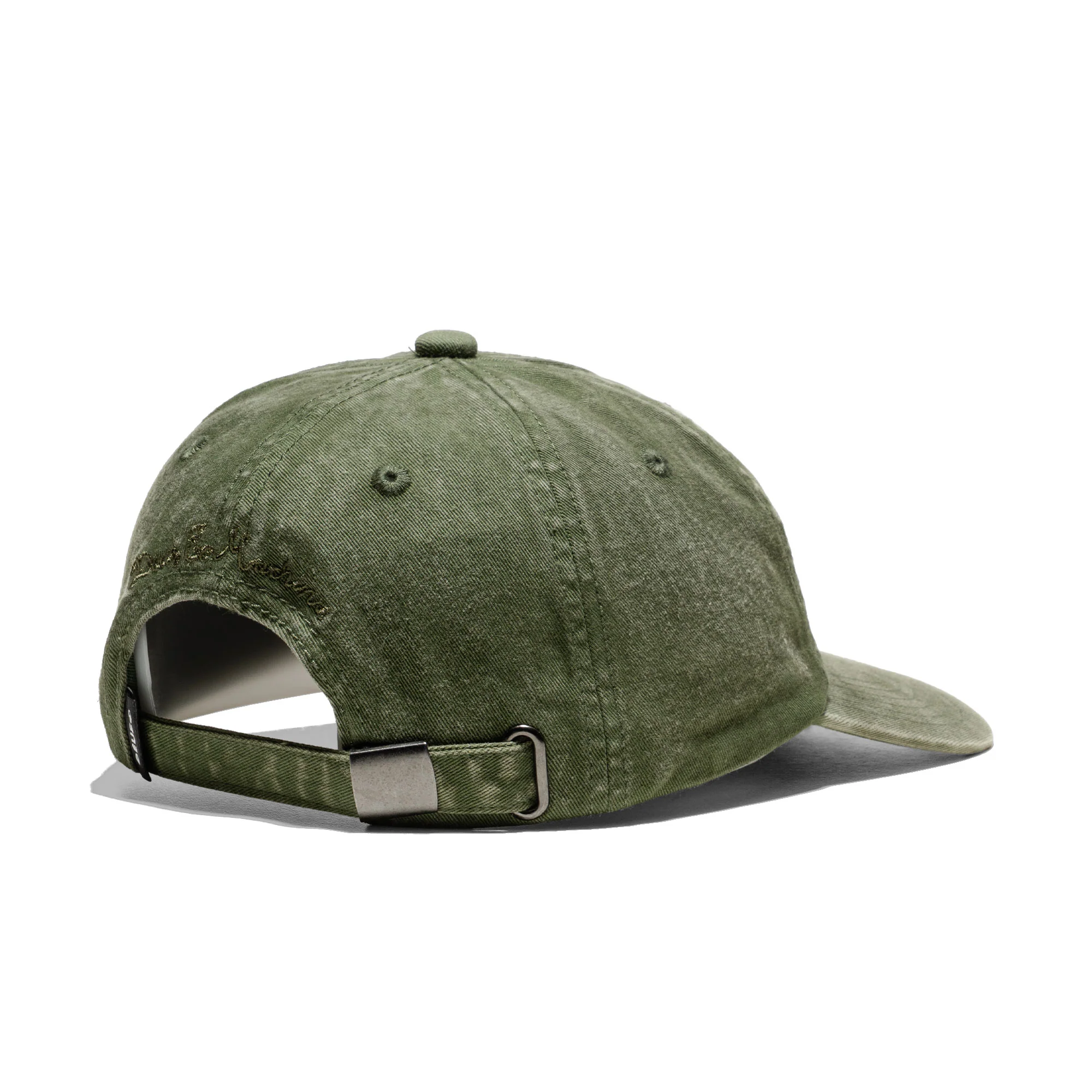 Deus Ex Machina Shield Garment Dyed Dad Cap Cypress Green - Image 3