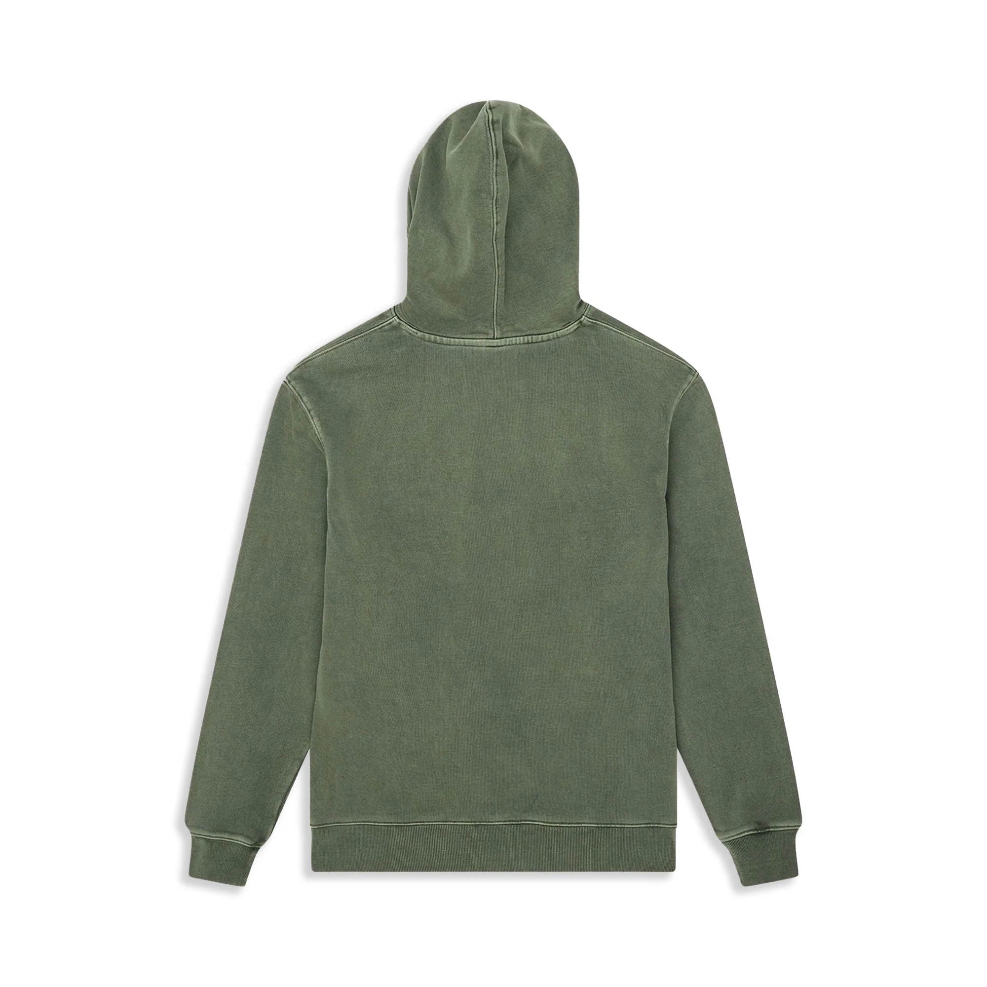Deus Ex Machina Shield Garment Dyed Hoodie Cypress Green - Image 2
