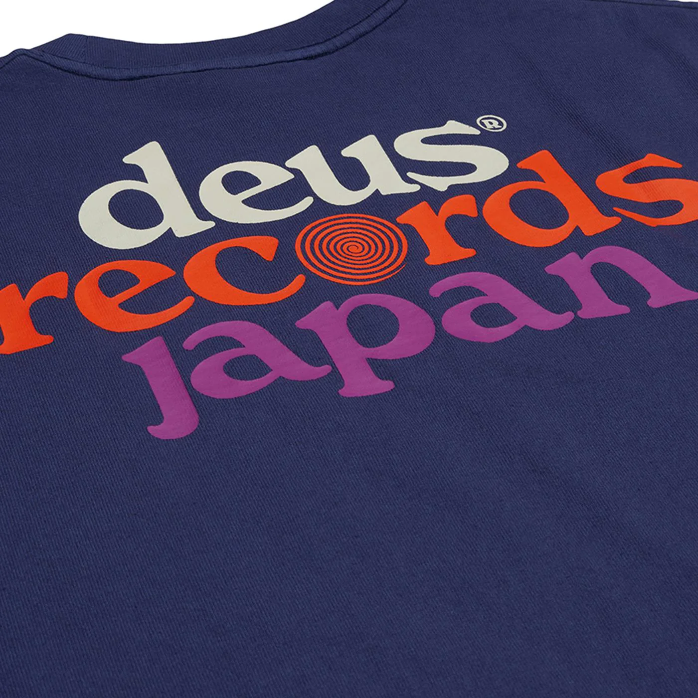 Deus Ex Machina Strata Tee Patriot Blue - Image 3
