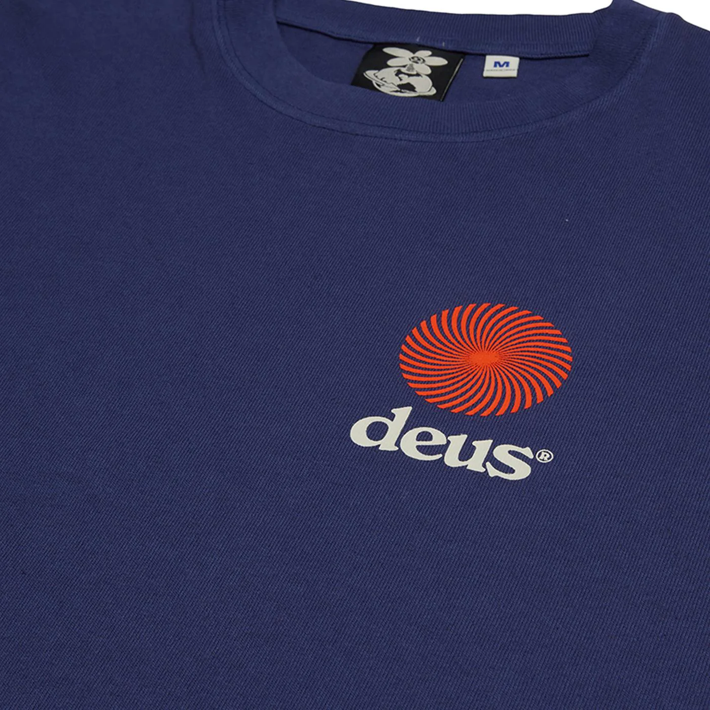 Deus Ex Machina Strata Tee Patriot Blue - Image 4