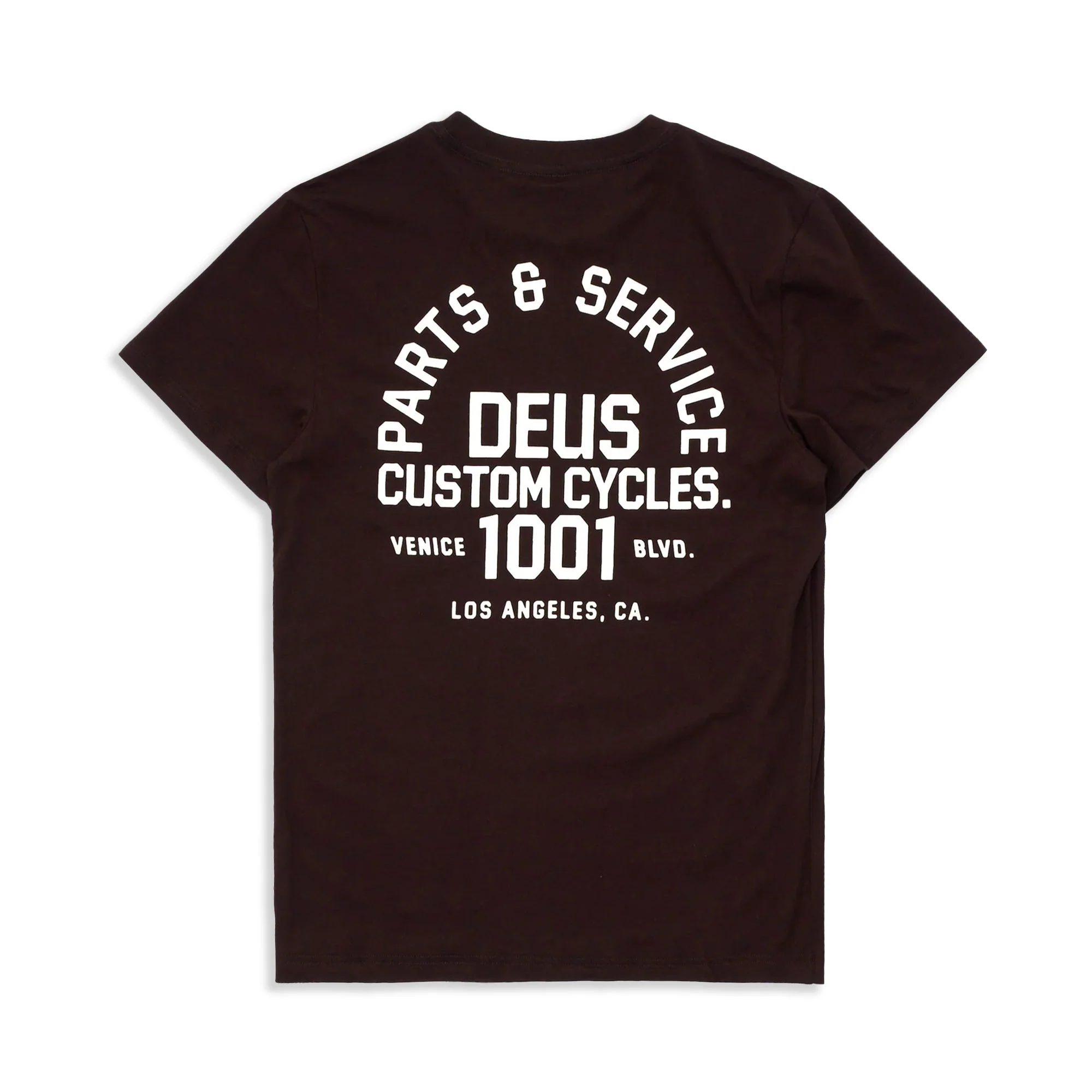 Deus Ex Machina Troop Tee Choc Plum