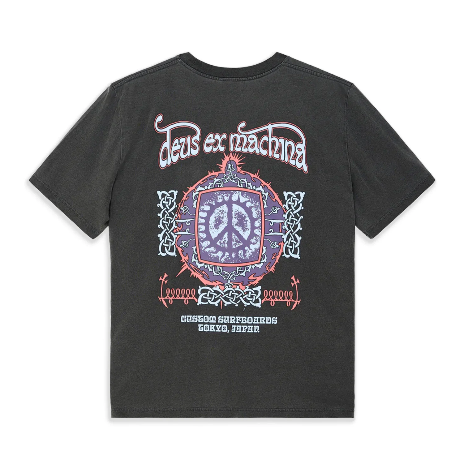 Deus Ex Machina Virtual Insanity Tee Anthracite