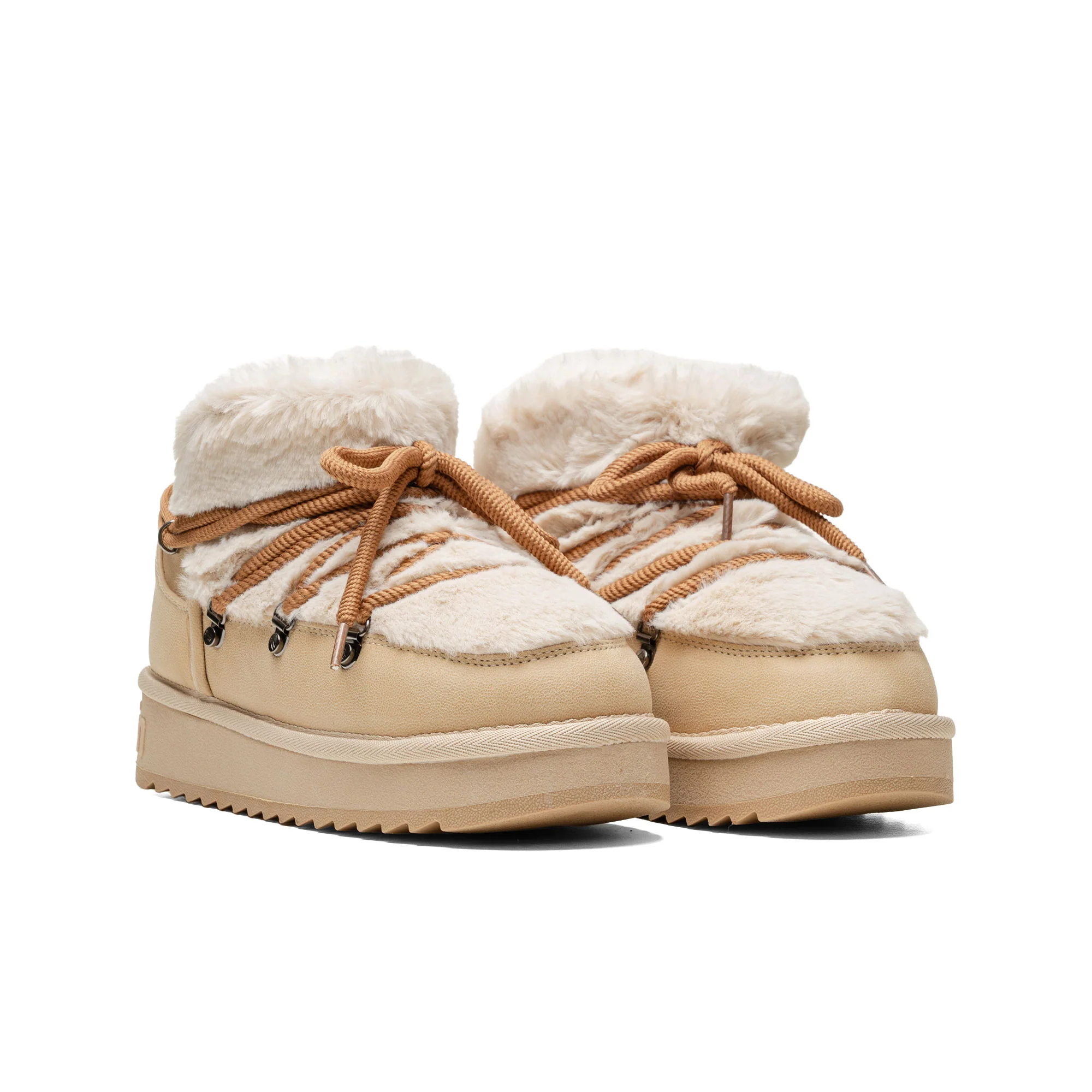 D.Franklin Nordic Trk Fur Low Beige - Image 3
