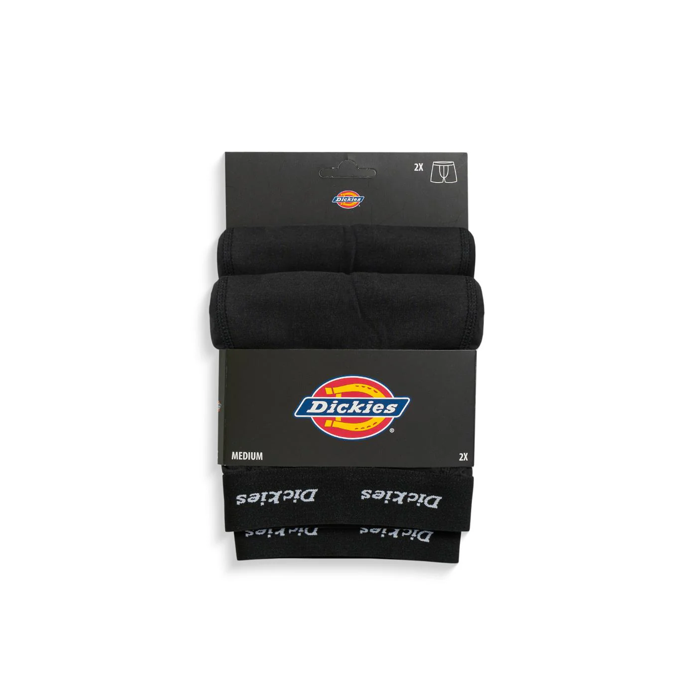 Dickies 2 Pack Trunks Black - Image 3