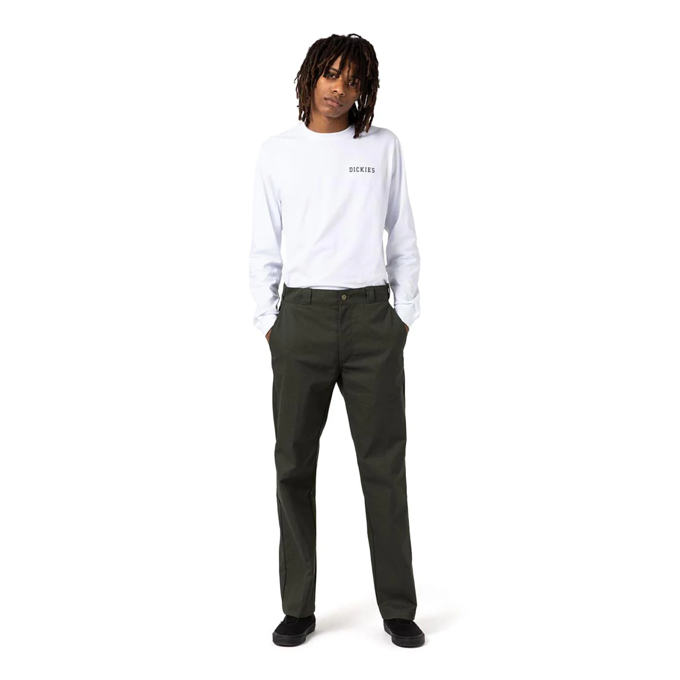 Dickies 874 Work Pant Flex Olive - Image 3