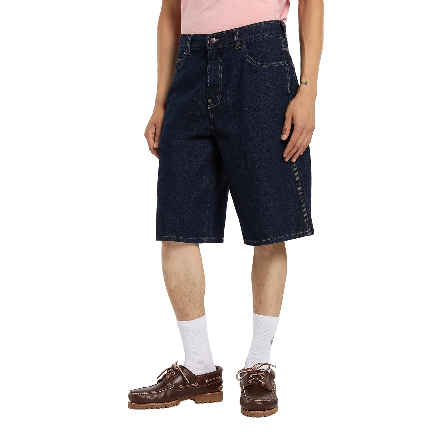 Dickies 958 13 Inch Loose Short Jeans Rinsed - Image 3