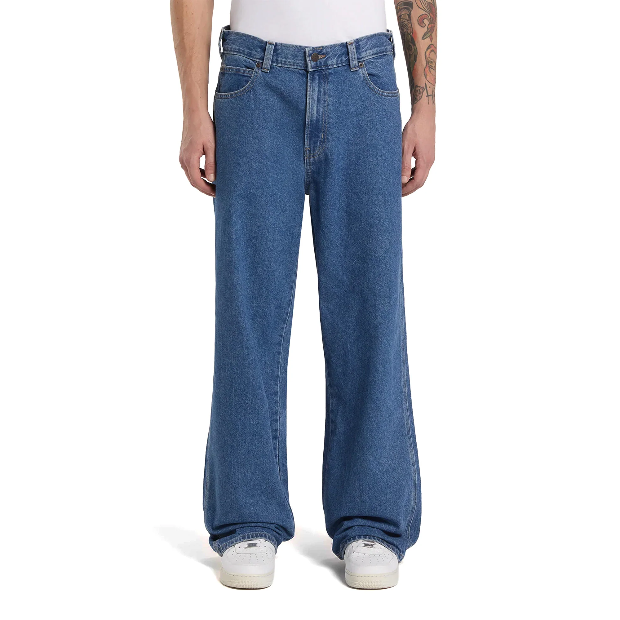 Dickies 958 Baggy Straight Work Jeans Classic Blue