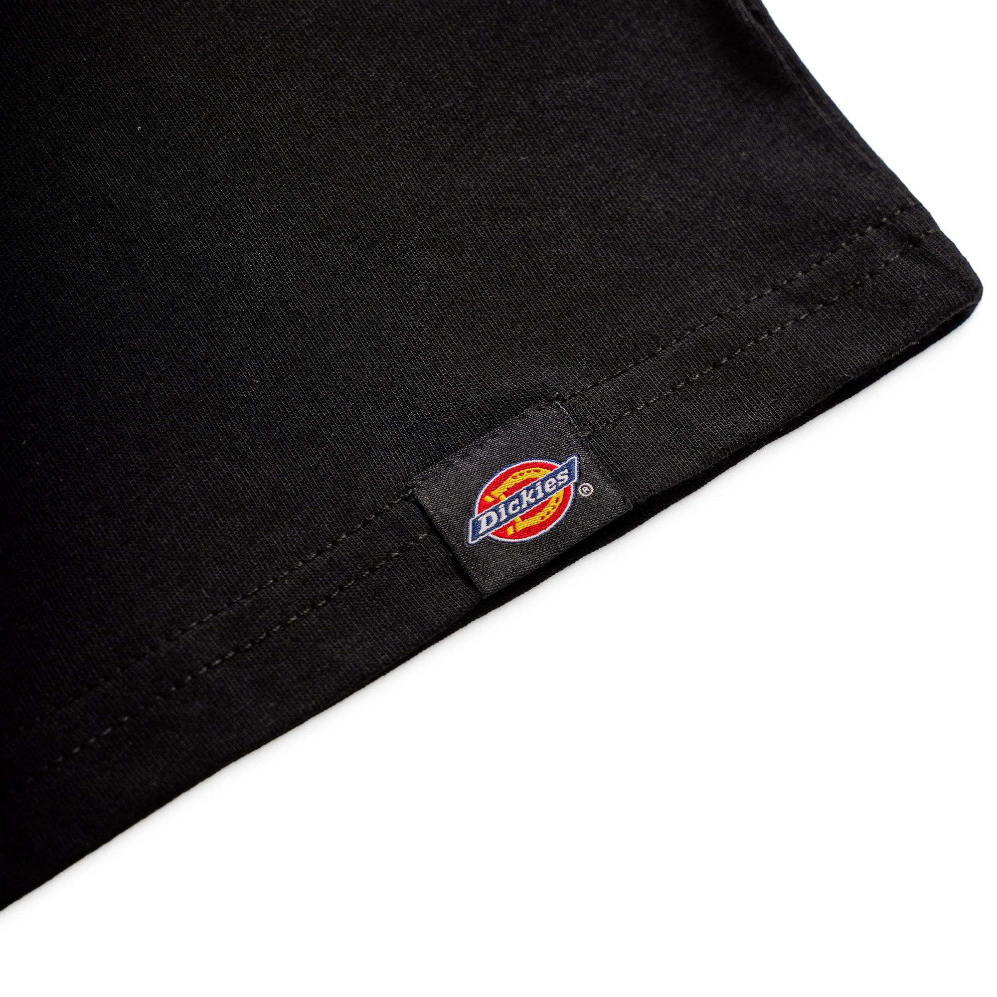 Dickies Aitkin Chest T-Shirt Black/Tibetan Red - Image 3